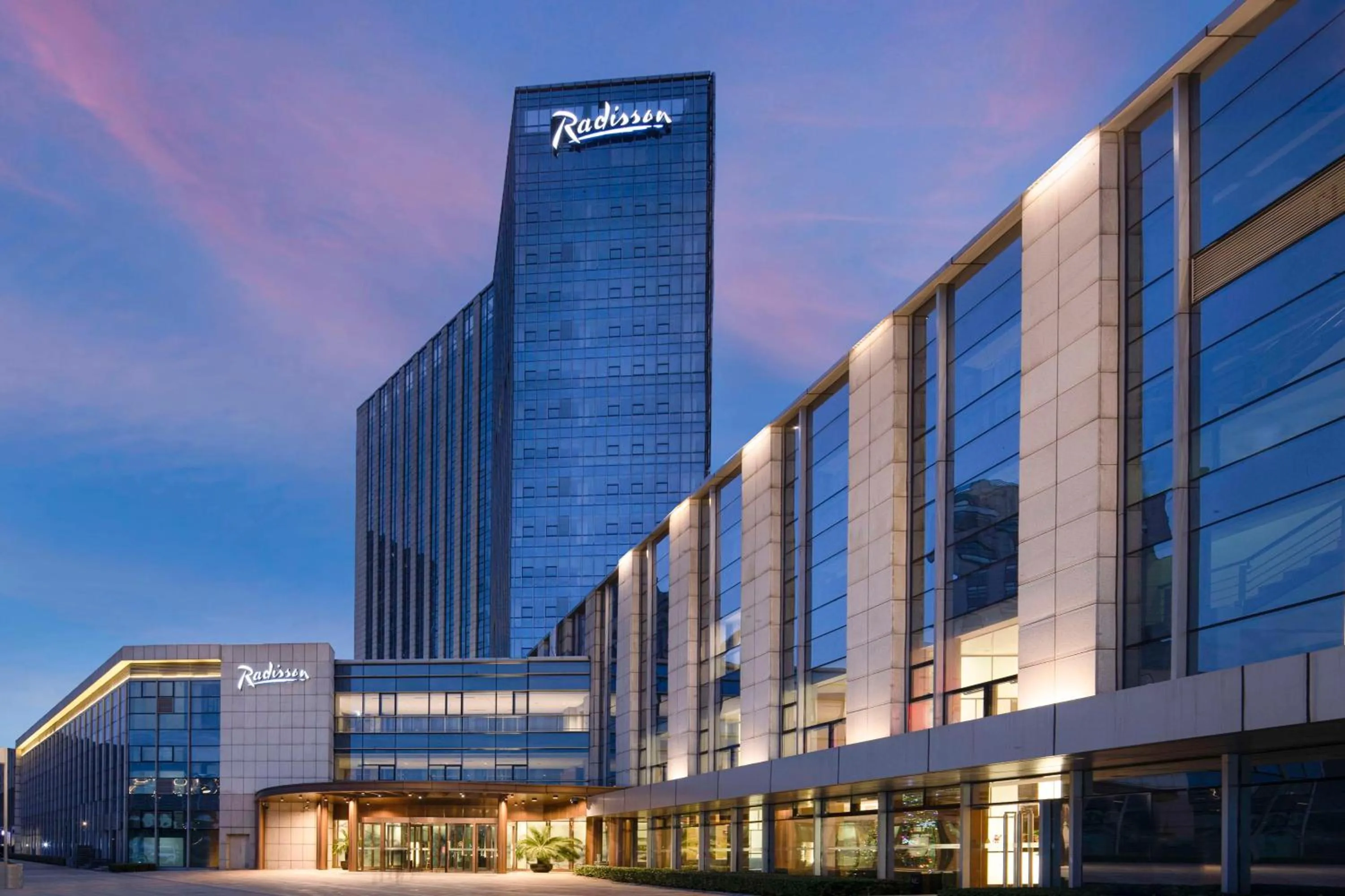 Property building in Radisson Suzhou