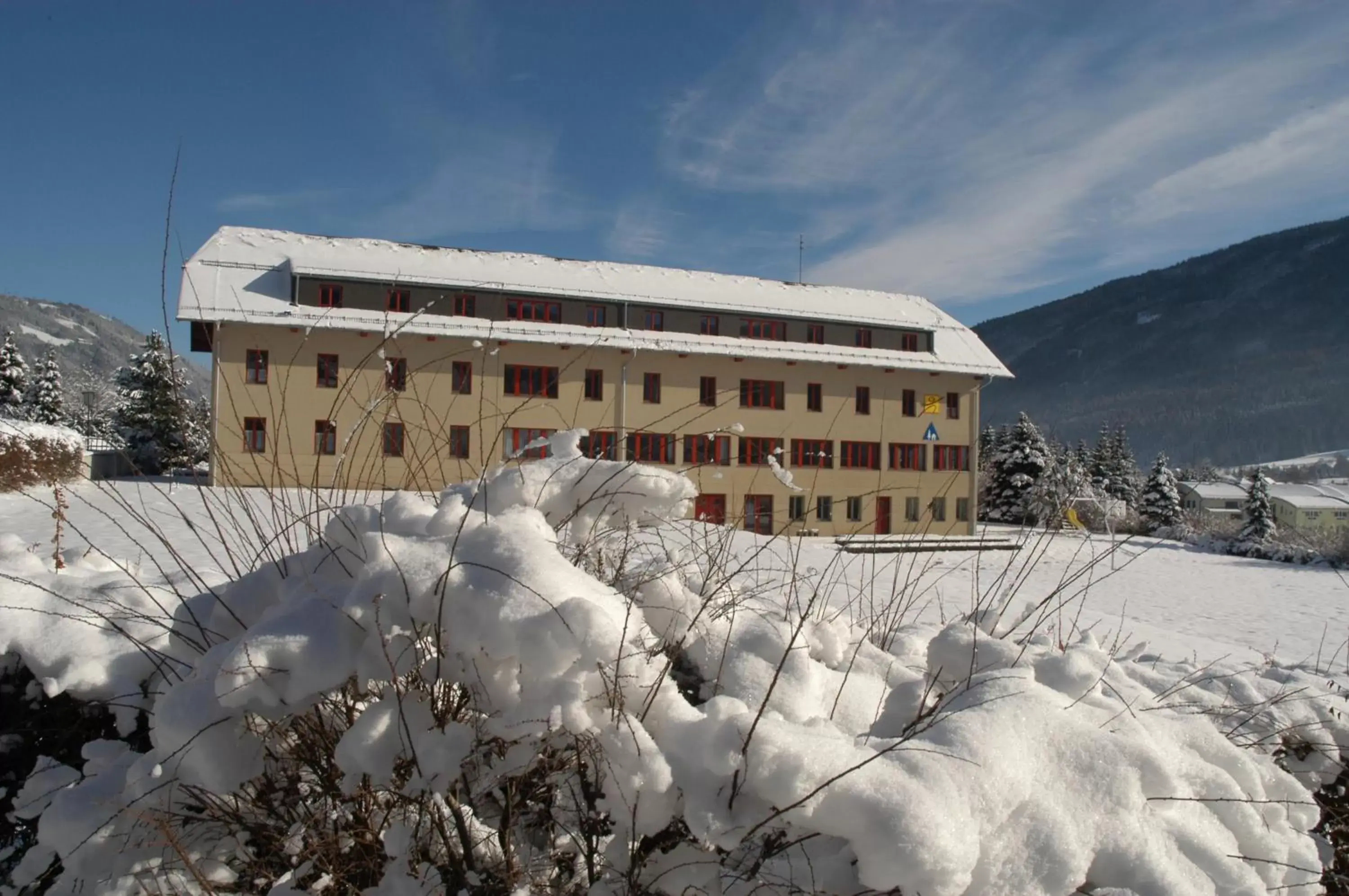 Property building, Winter in JUFA Hotel Lungau