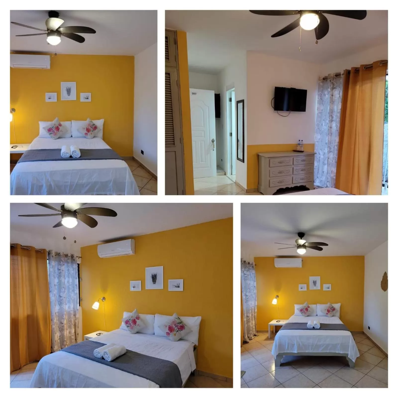 Bedroom, Bed in Hotel Sea Breeze Sosua