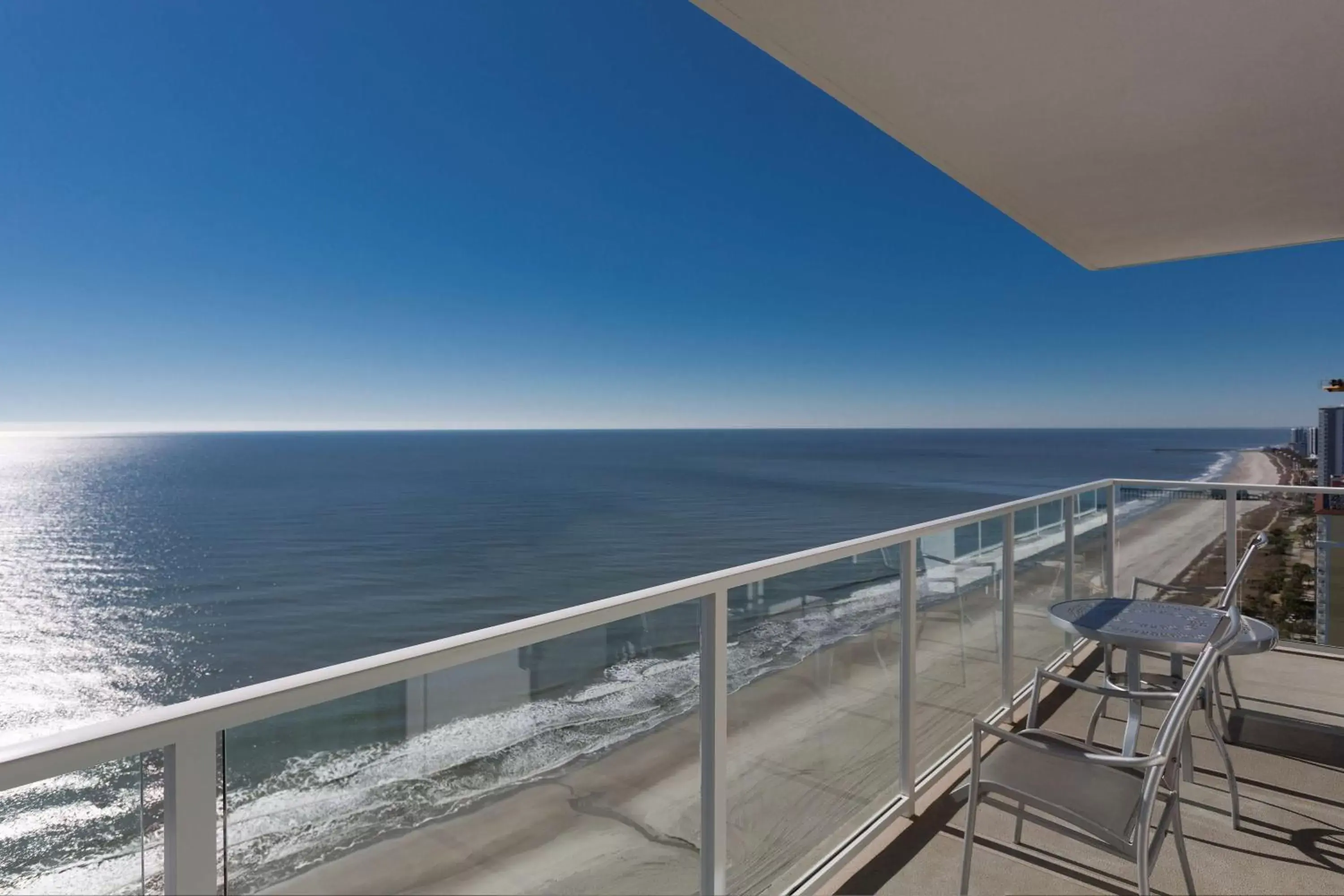 View (from property/room), Balcony/Terrace in Hilton Grand Vacations Club Ocean 22 Myrtle Beach