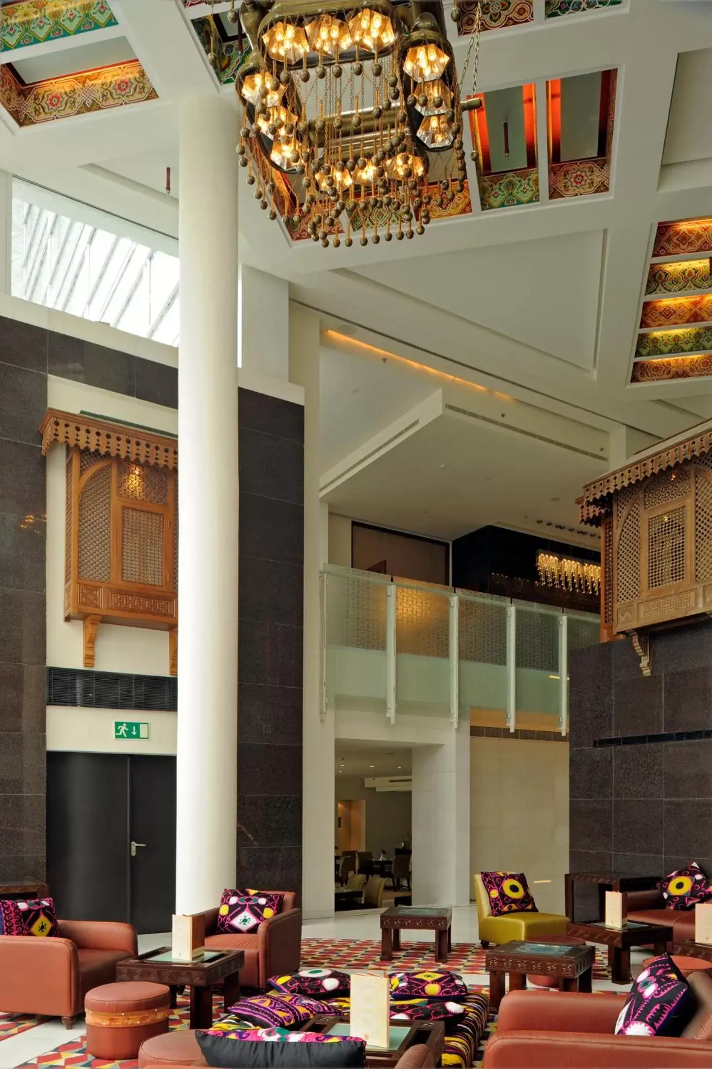 Lounge or bar in Dushanbe Serena Hotel Lounge or bar in Dushanbe Serena Hotel
