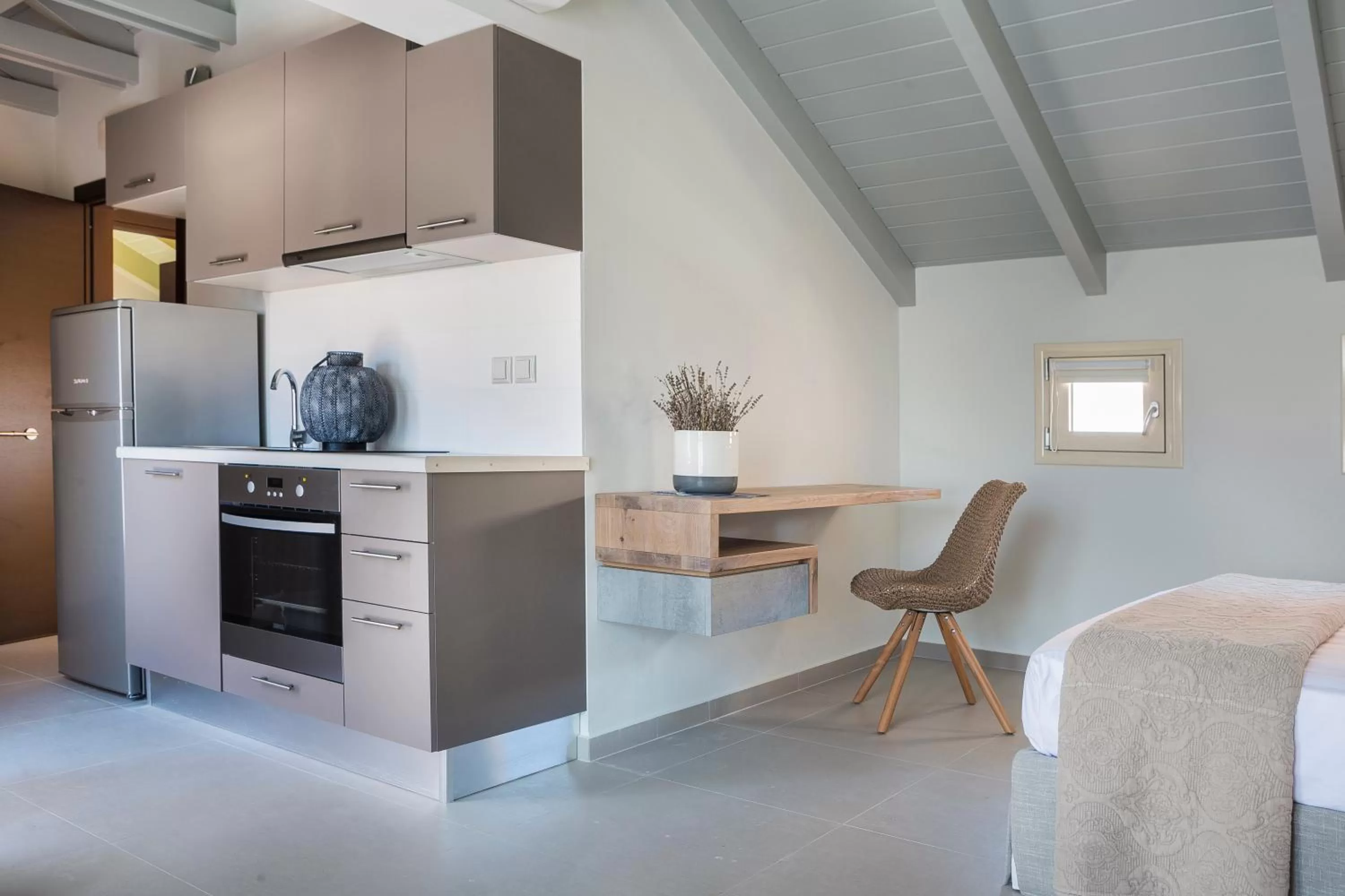 Kitchen or kitchenette in Argostoli Marina Suites