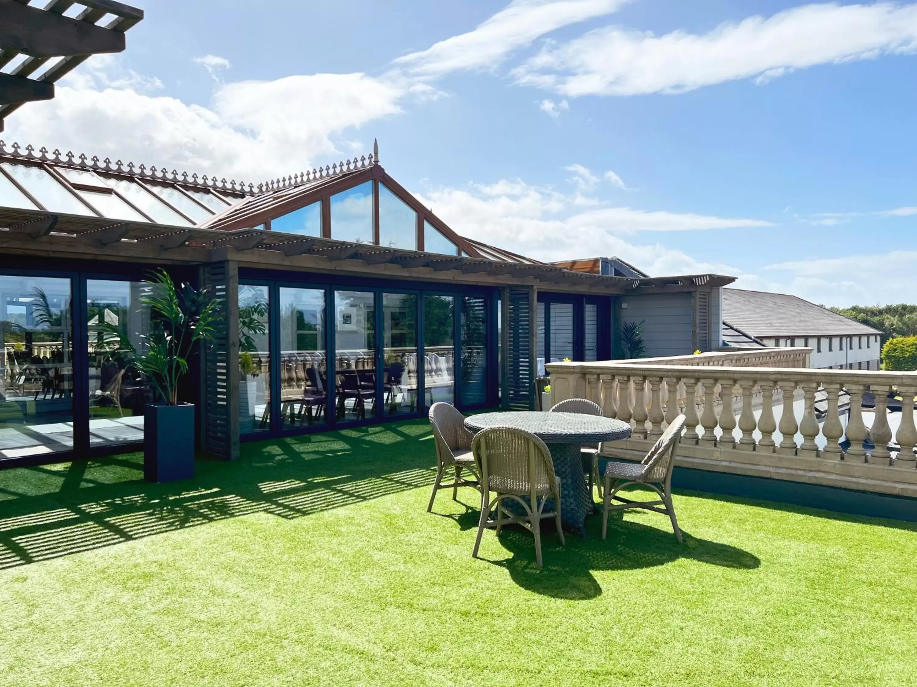 Balcony/Terrace, Property Building in The Gailes Hotel & Spa