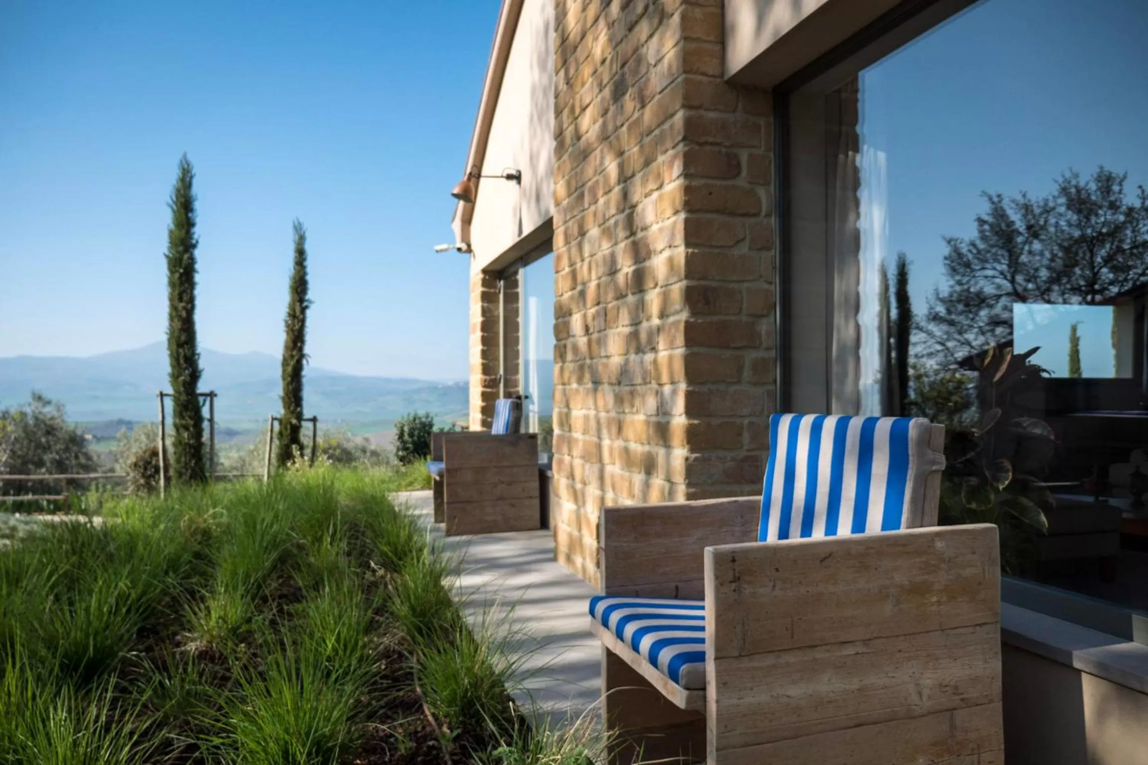 Garden in A440 in Tuscany