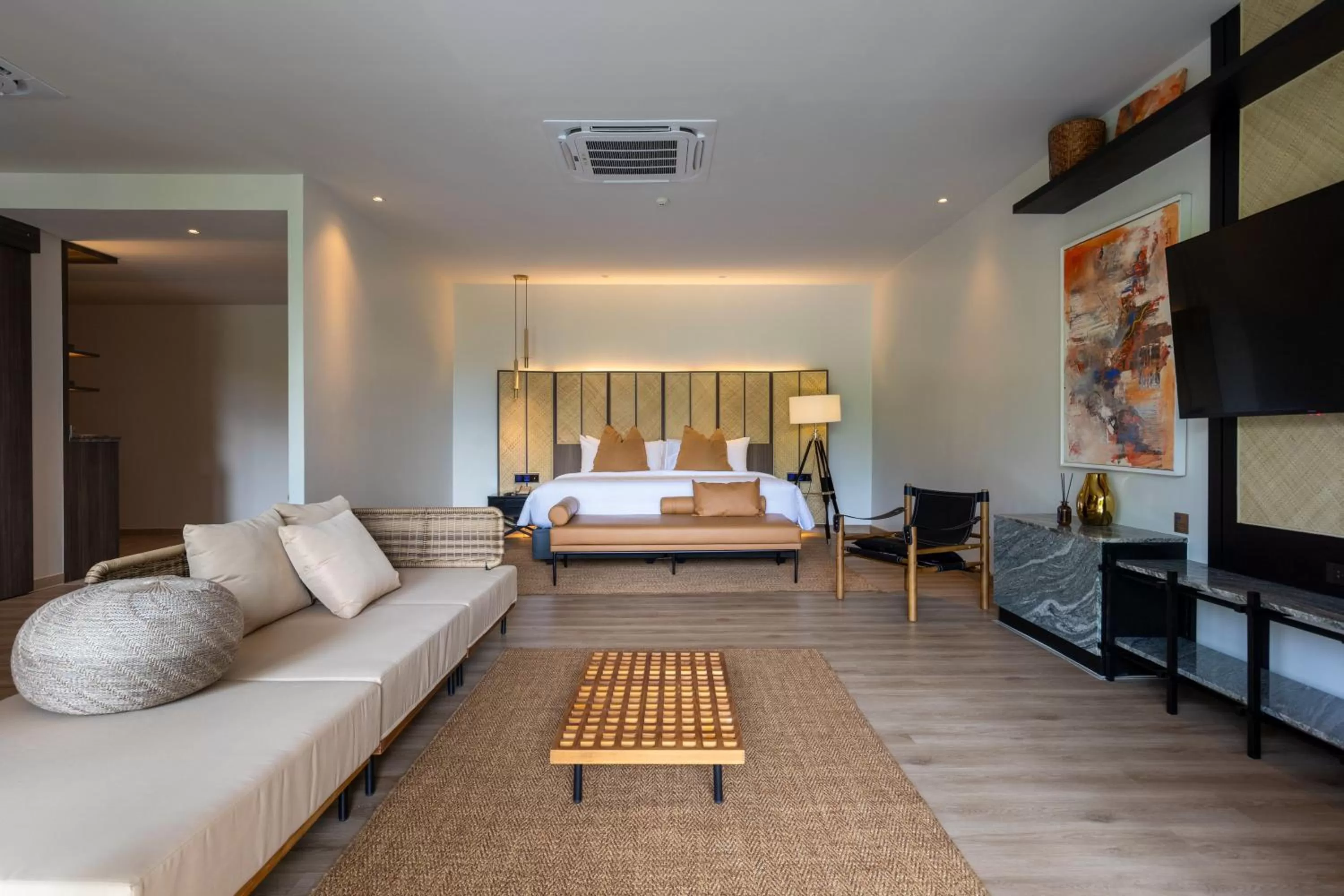 Bedroom, Bed in Kachonghills Tented Resort Trang