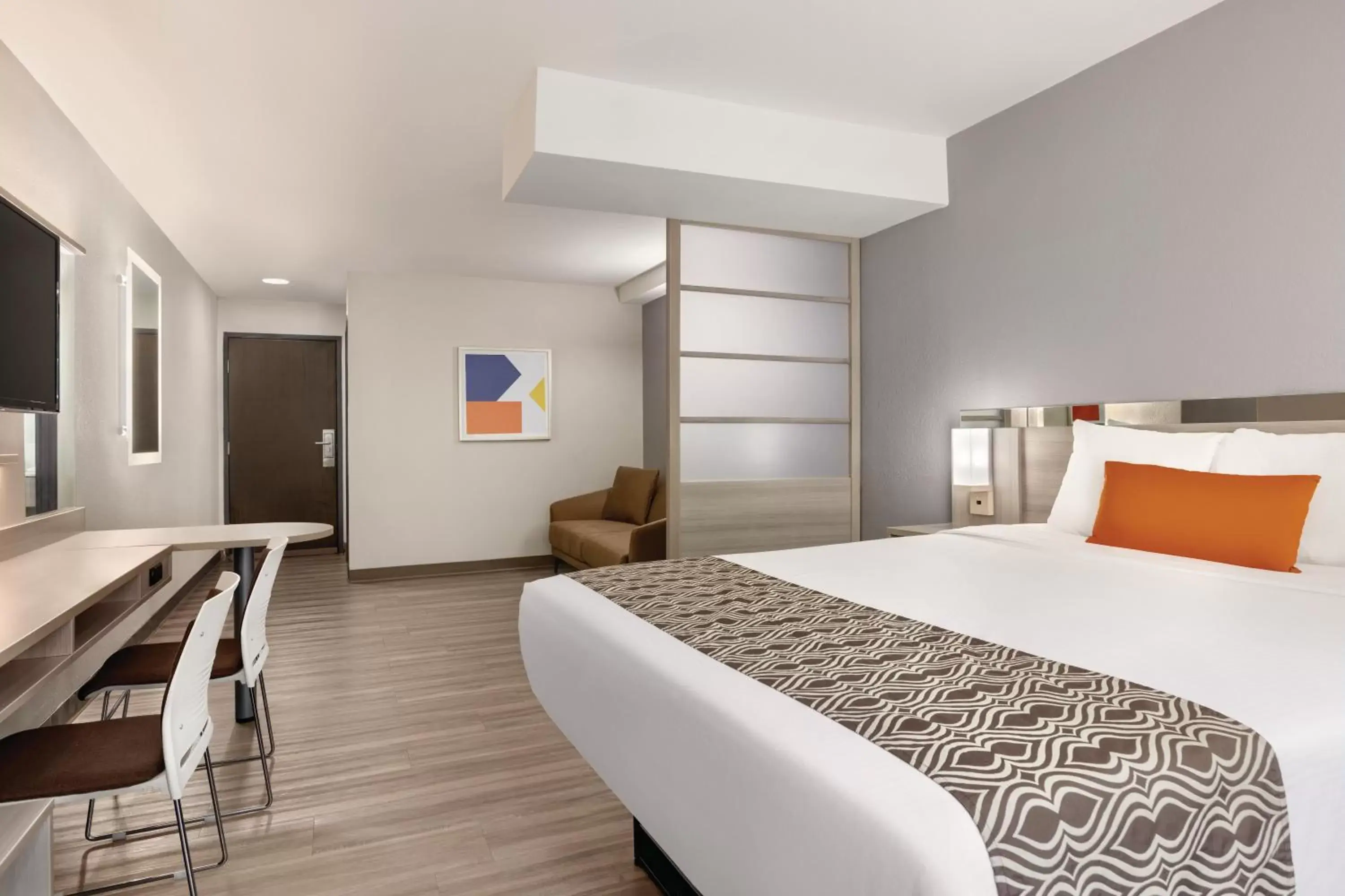 Bedroom, Bed in Microtel Inn & Suites by Wyndham Raleigh