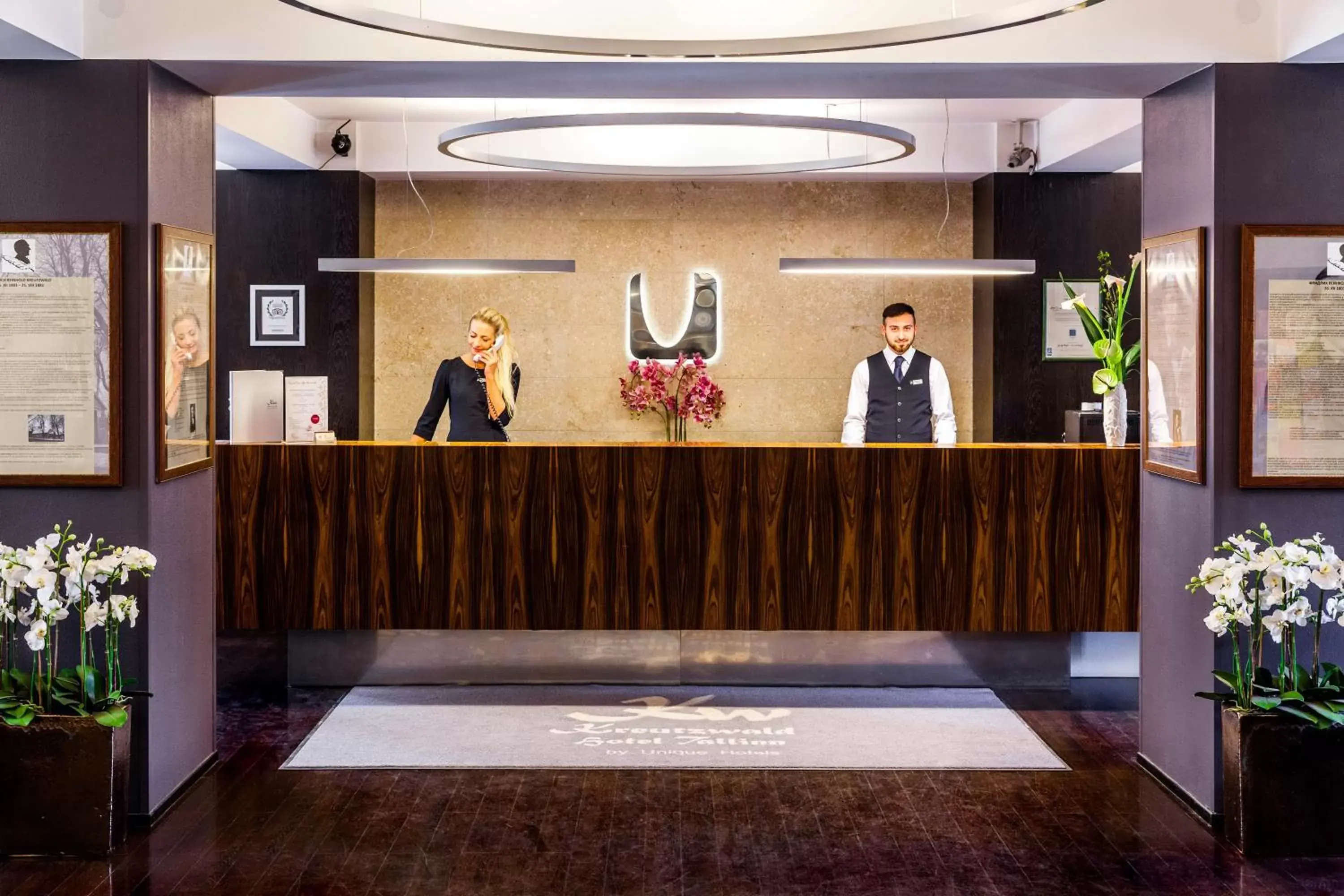 Lobby or reception, Lobby/Reception in Kreutzwald Hotel Tallinn