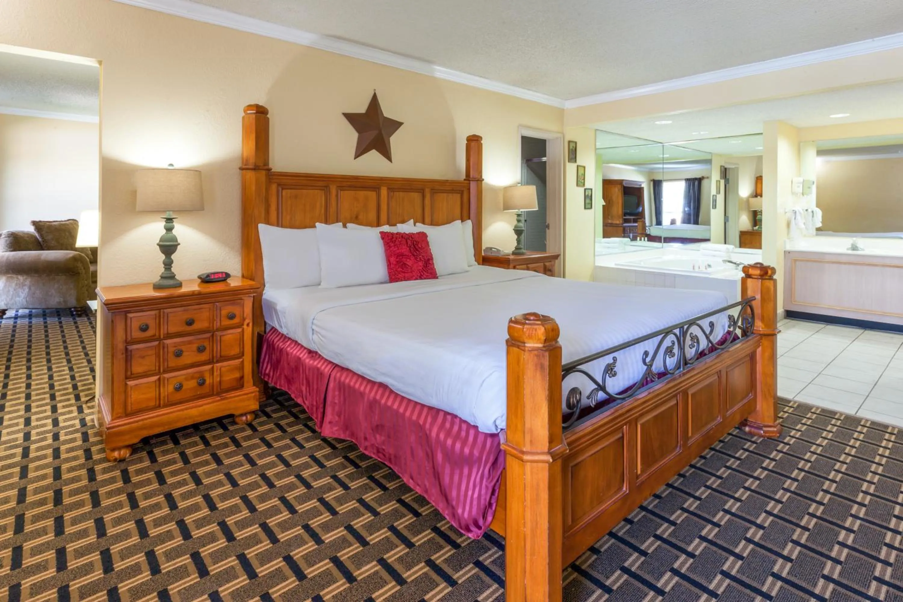 Bed in Extend-a-Suites - Extended Stay, I-40 Amarillo West