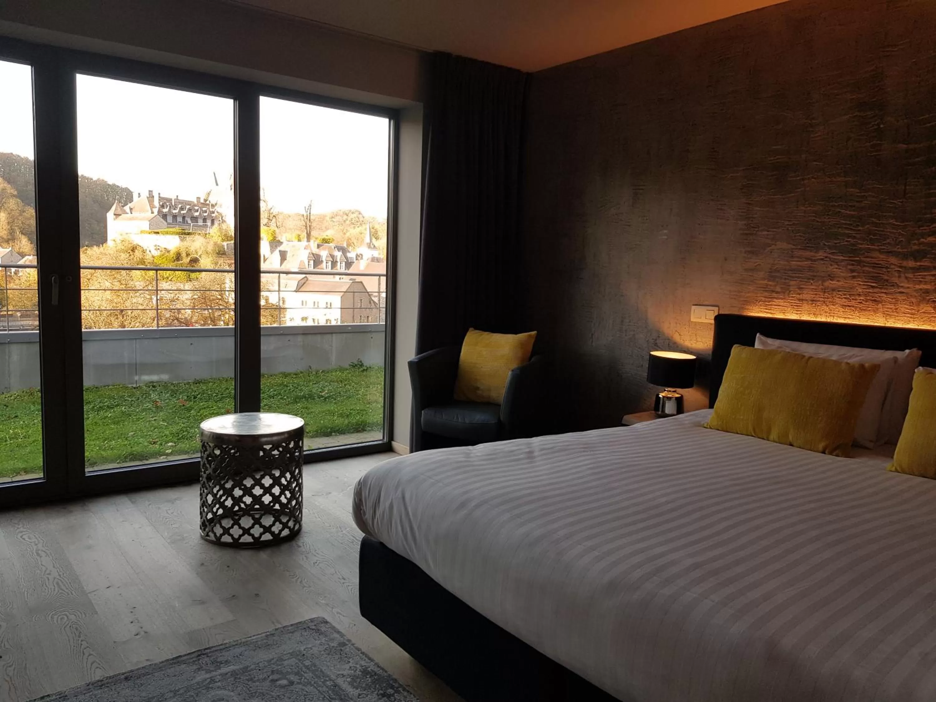 Bedroom, Bed in Hôtel WELLNESS EAU DE ROCHE Durbuy