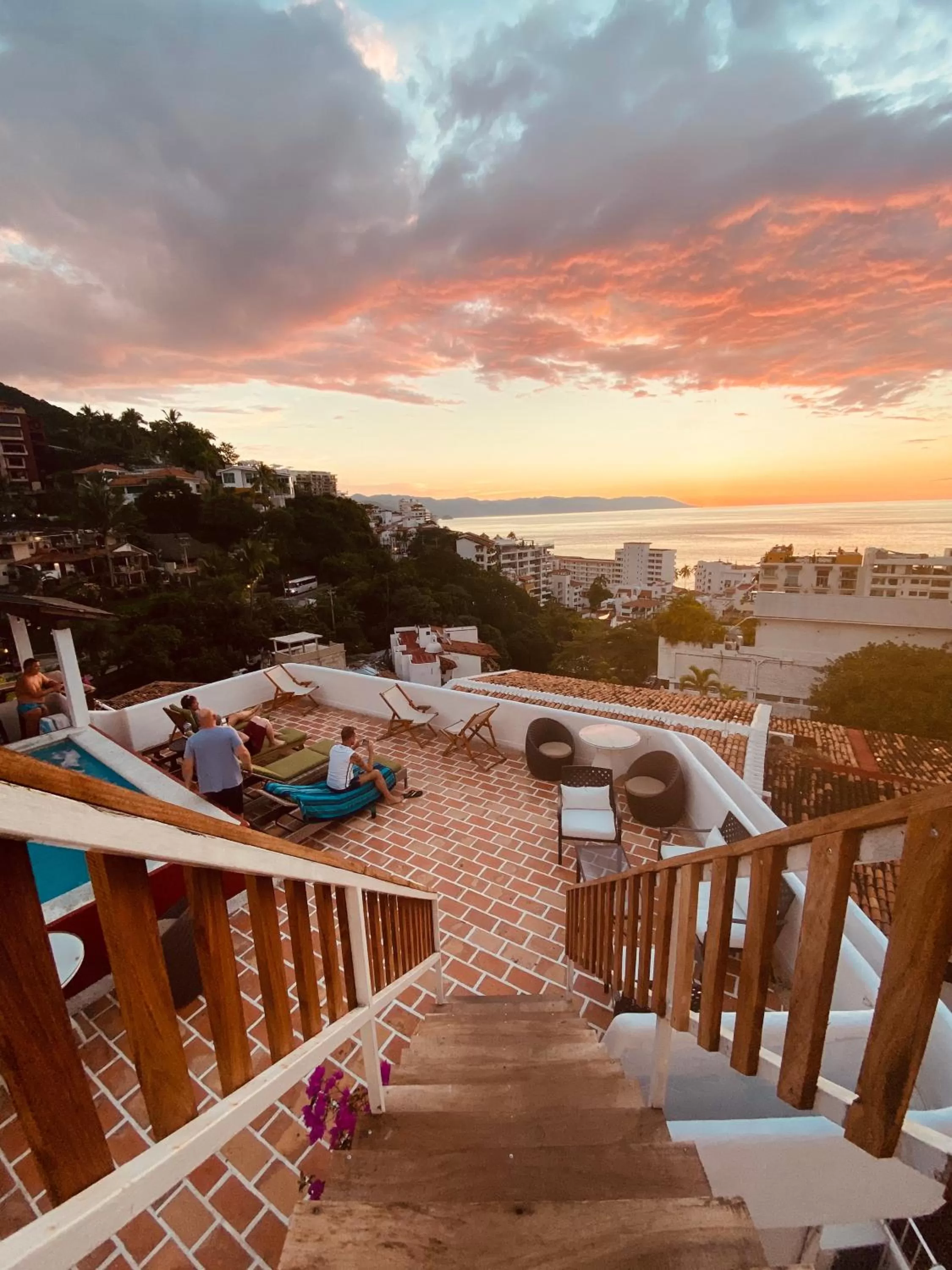 Swimming pool in Hotel Amaca Puerto Vallarta - Adults Only