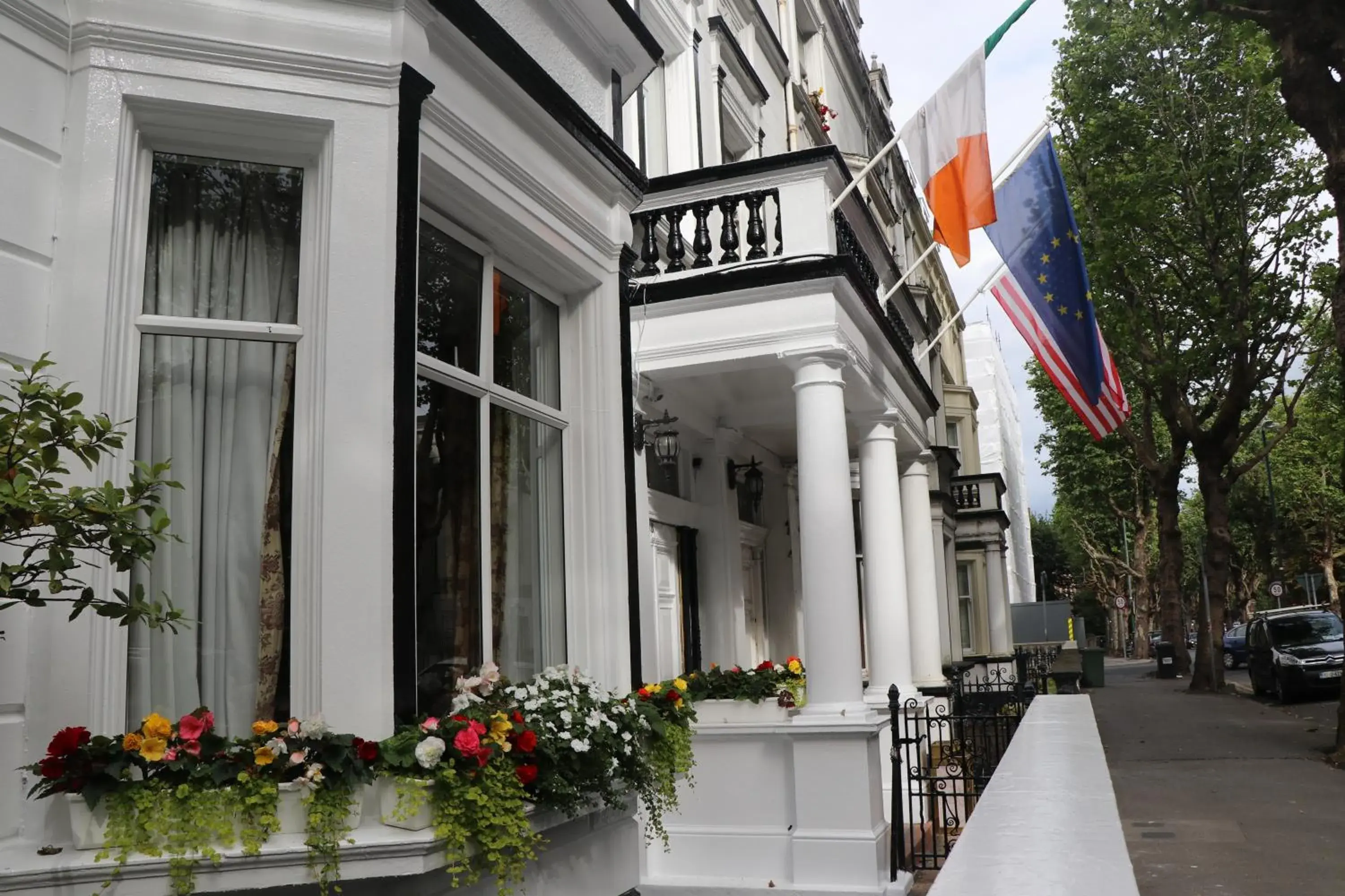 Facade/entrance in Kilronan House