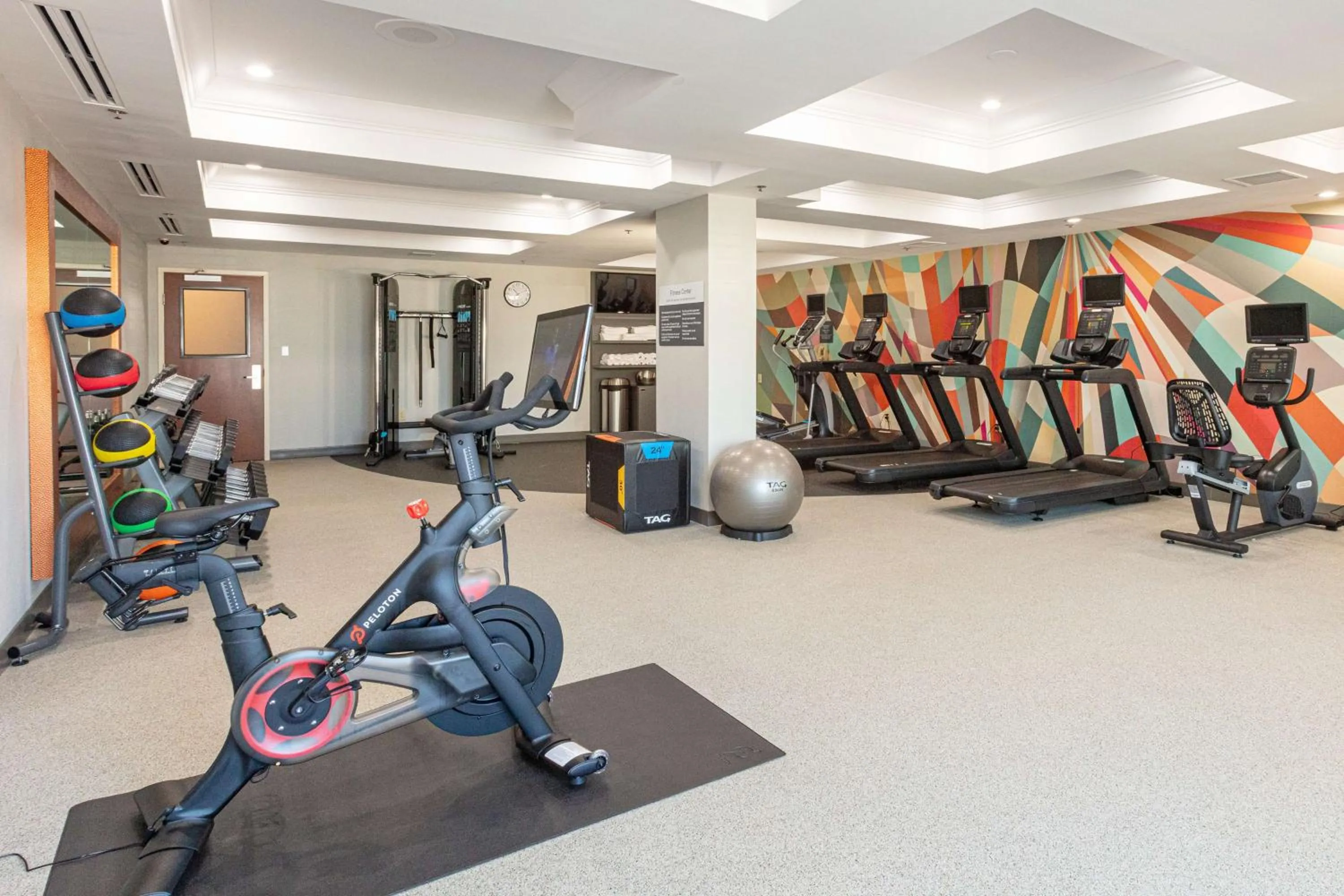 Fitness centre/facilities in Hilton Garden Inn Daytona Beach Airport