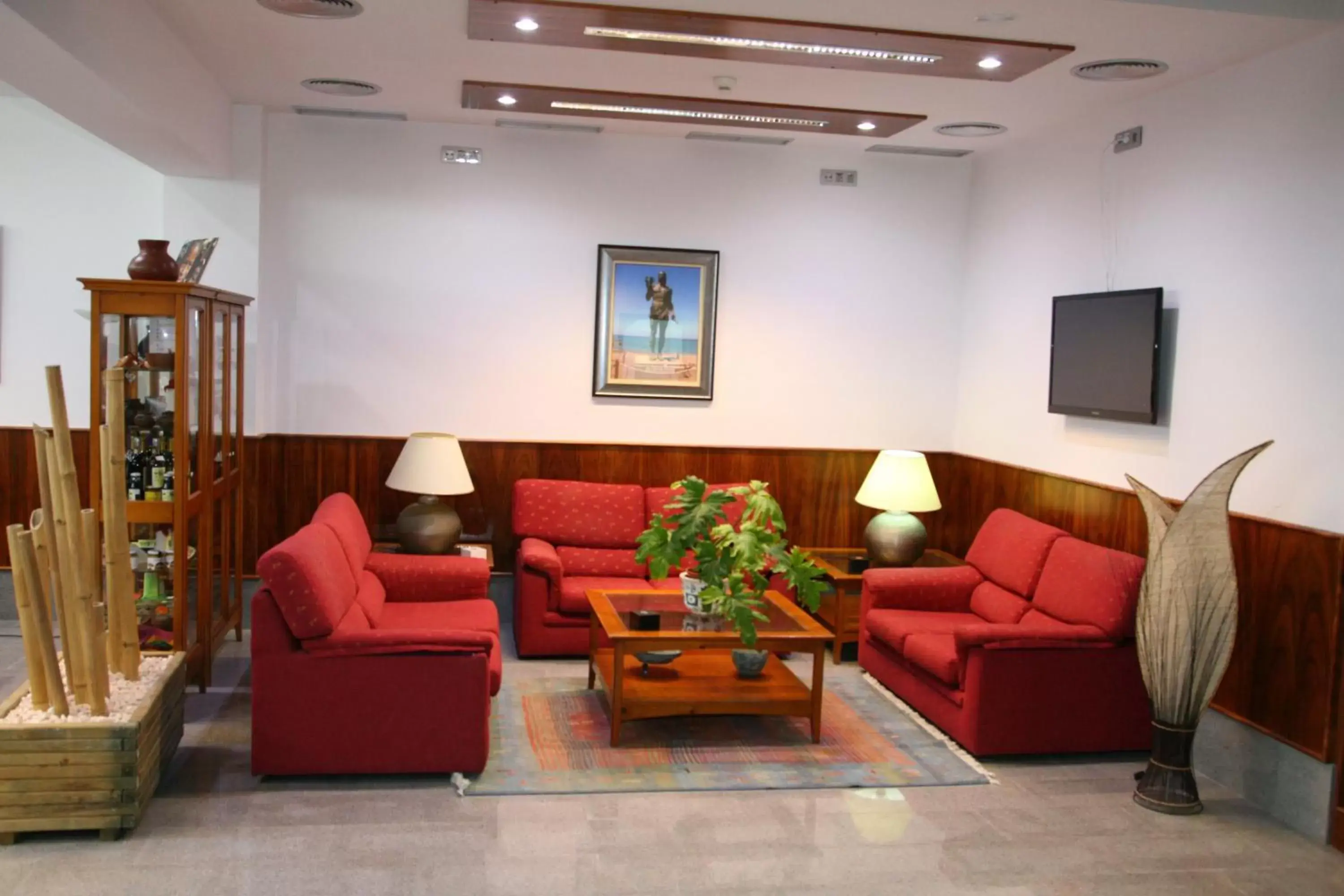 TV and multimedia, Seating Area in Hotel Torre Del Conde