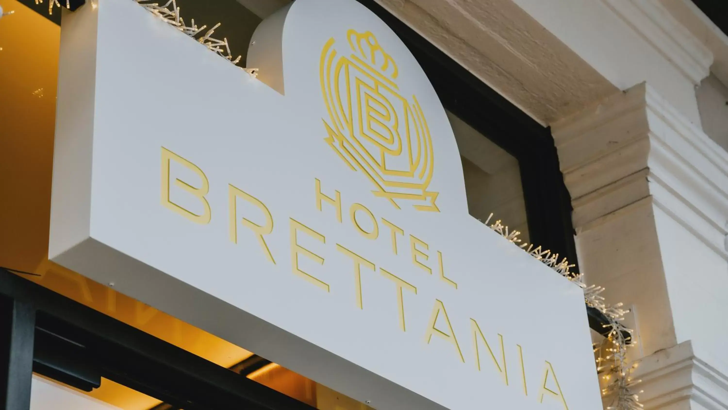 Property logo or sign in Brettania Hotel