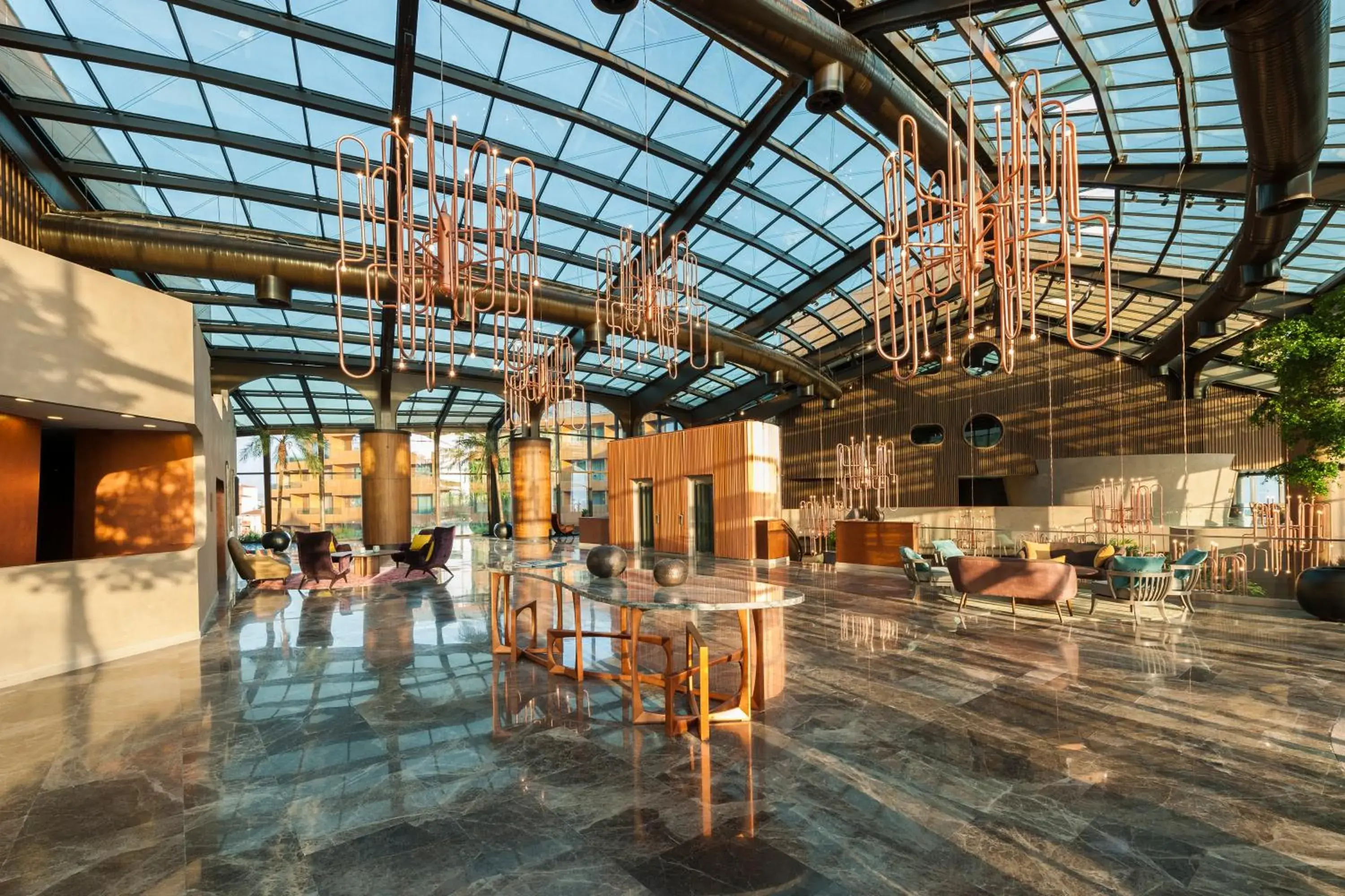 Lobby or reception, Restaurant/Places to Eat in Tasigo Hotels Eskisehir Bademlik Termal