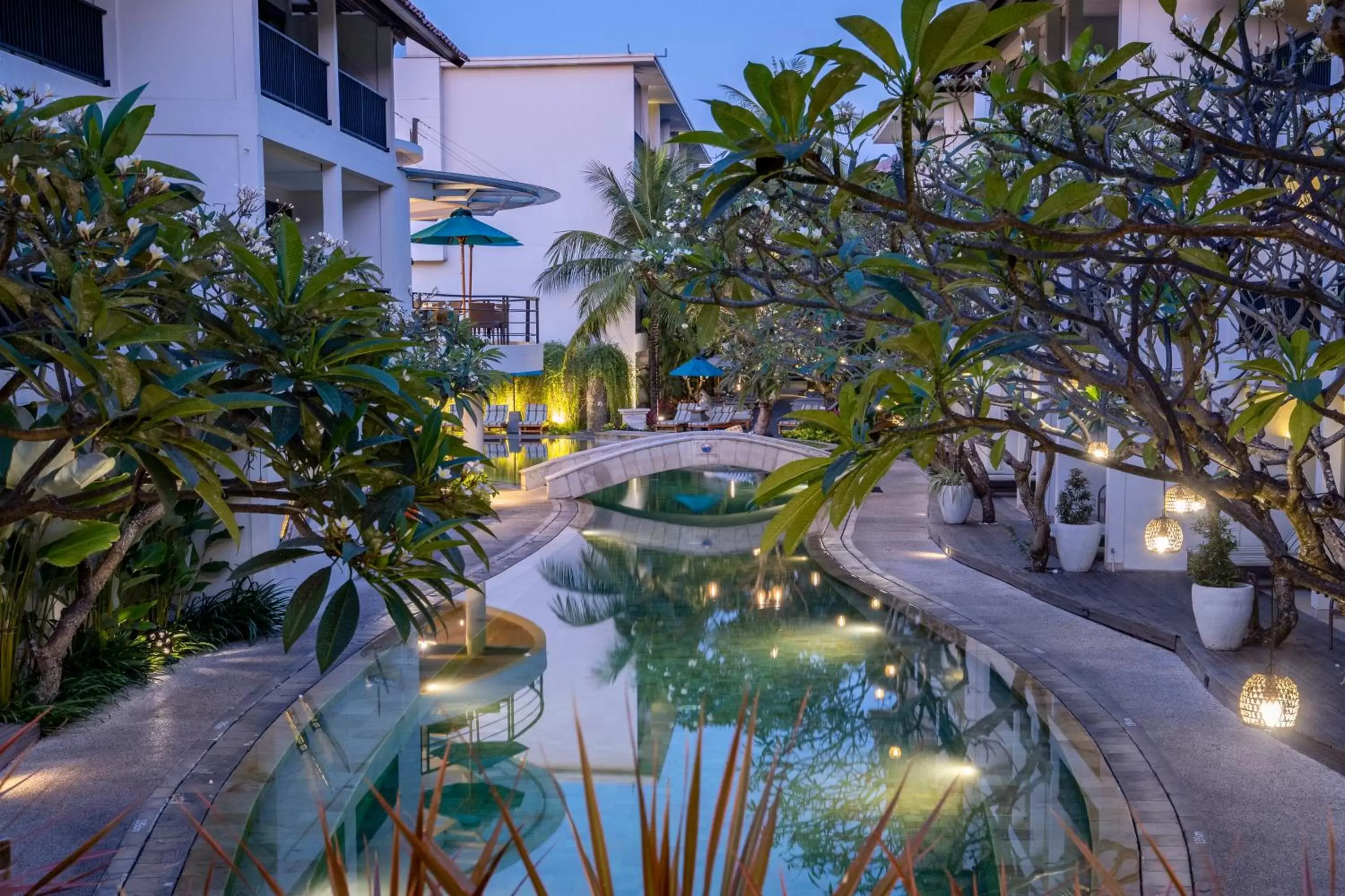 Pool view, Swimming Pool in Away Bali Legian Camakila Resort