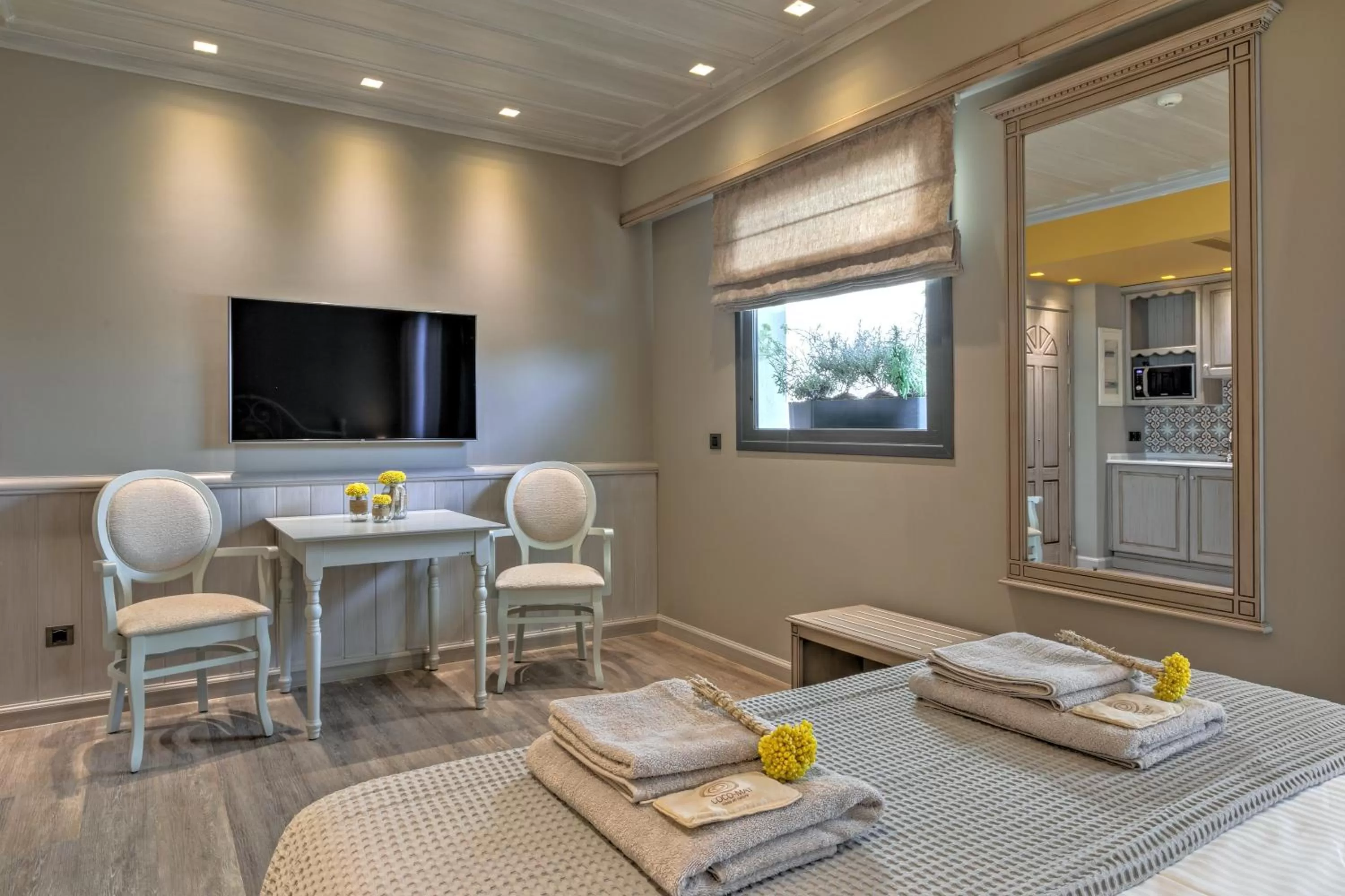 Decorative detail in Estia Boutique Apartments