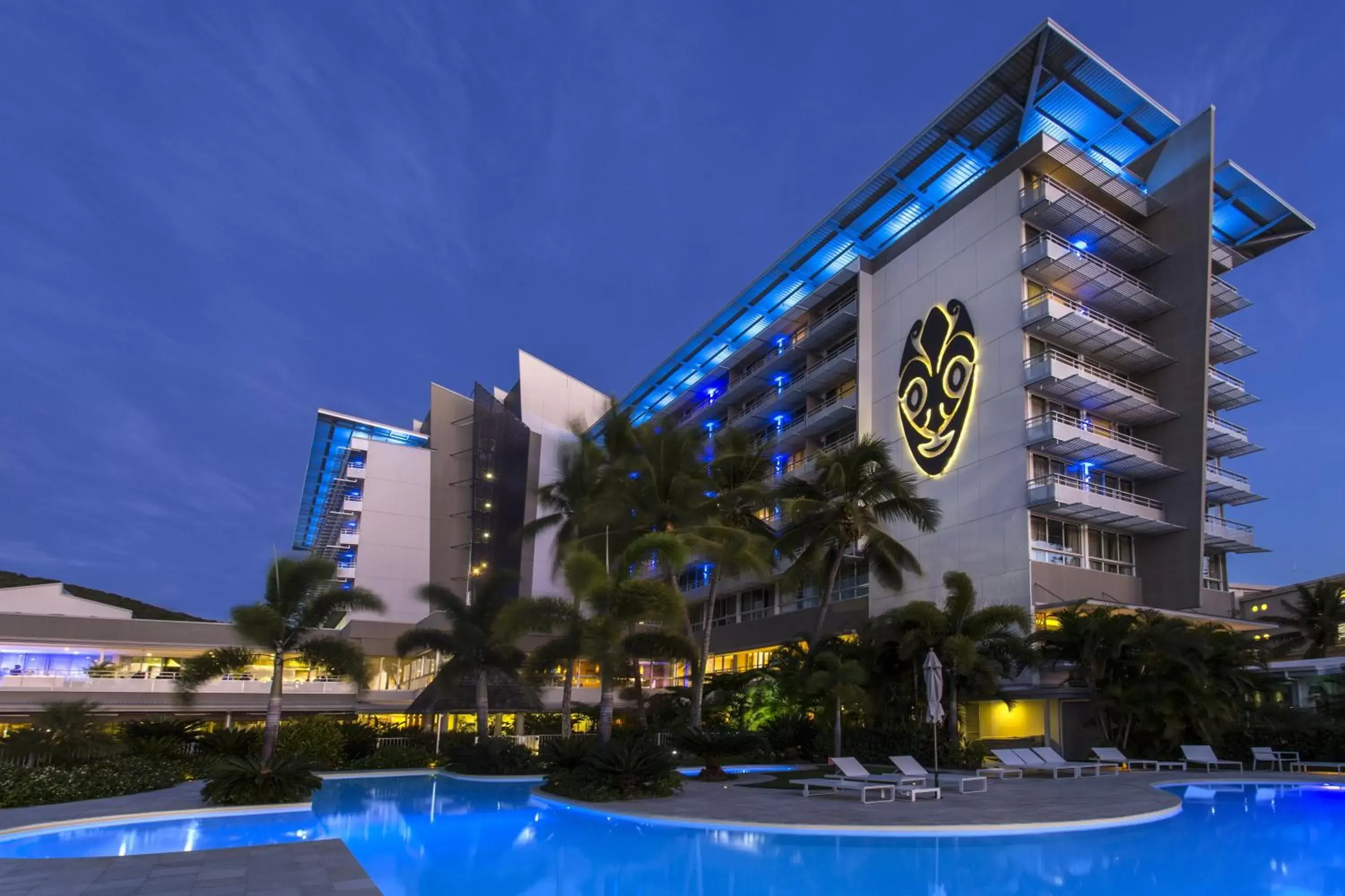Facade/entrance in Chateau Royal Beach Resort & Spa, Noumea Facade/entrance in Chateau Royal Beach Resort & Spa, Noumea