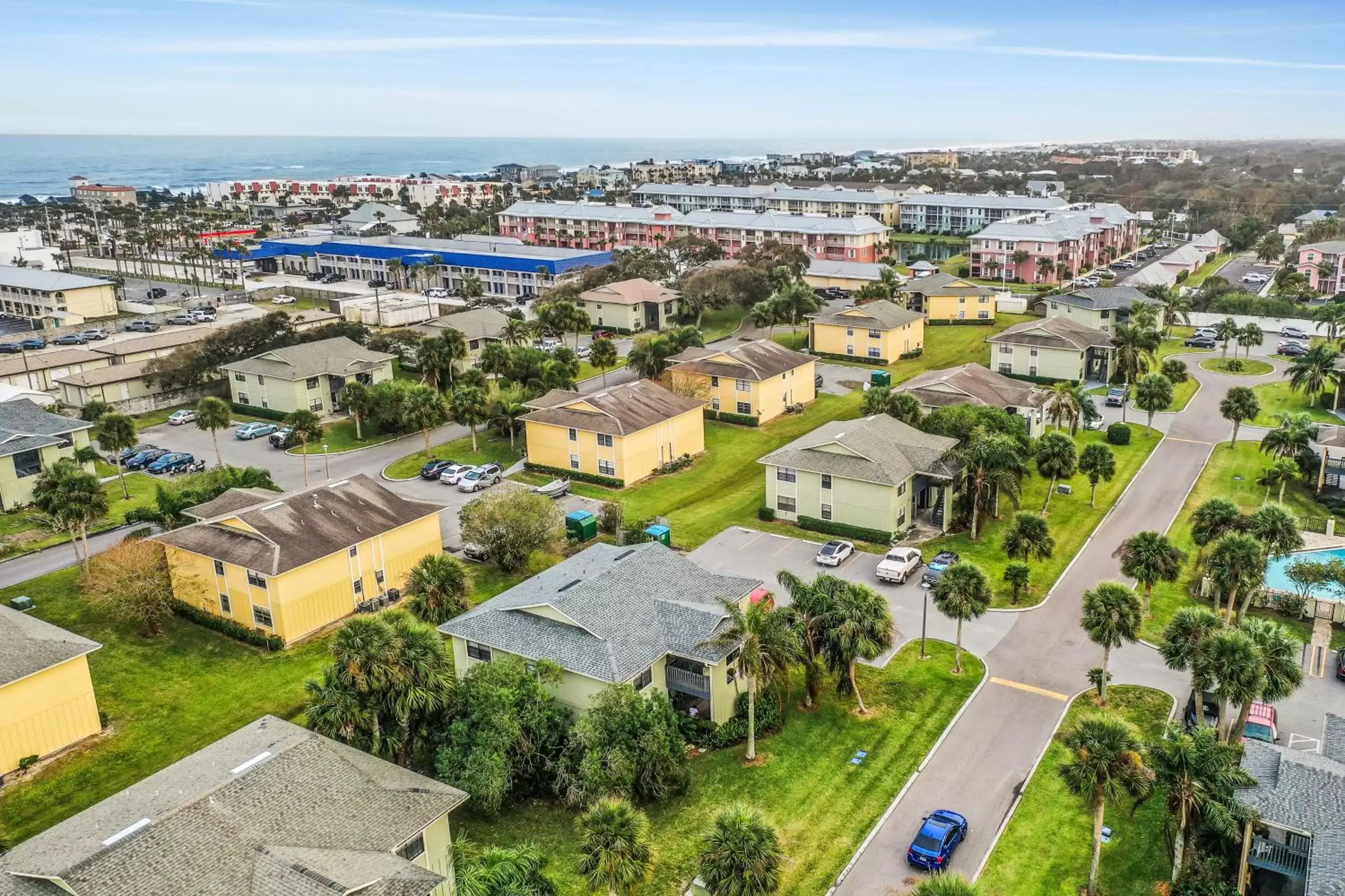 Bird's-eye View in Clipper Cabana Beachwalk Condo