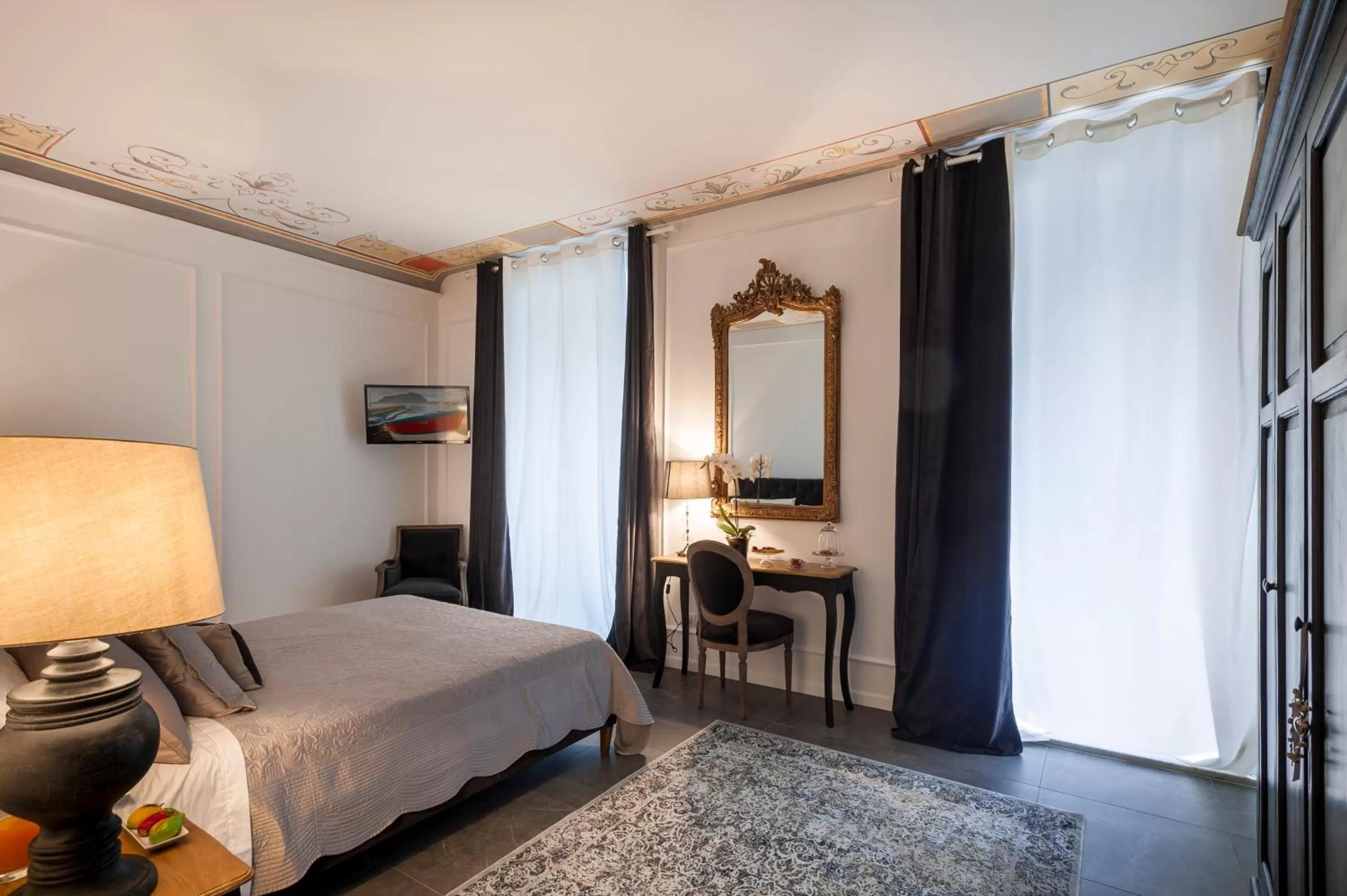 Bed in Palazzo Natoli Boutique Hotel