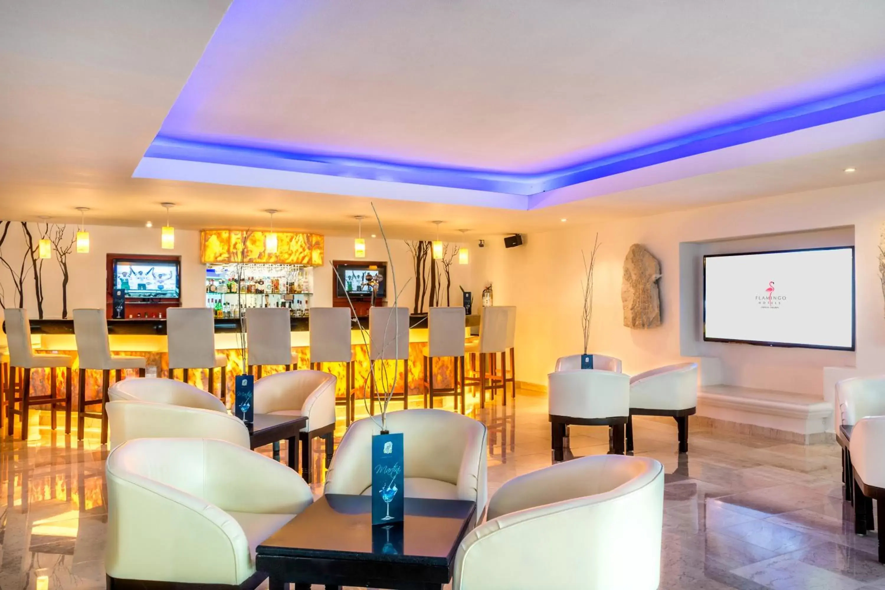 Lounge or bar, Lounge/Bar in Flamingo Cancun Resort