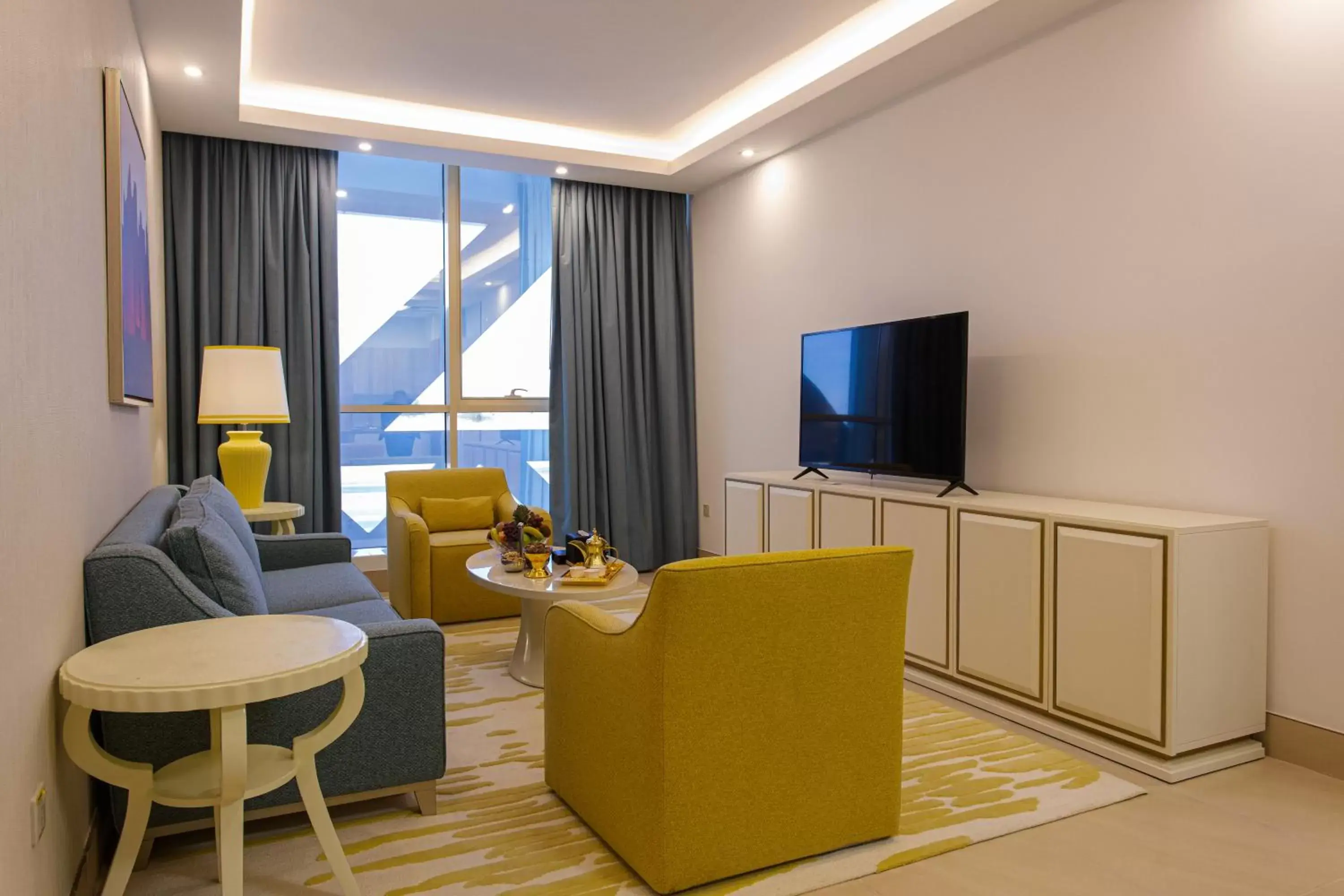 Living room in Sarwat Park Hotel Riyadh - Diplomatic Quarter Living room in Sarwat Park Hotel Riyadh - Diplomatic Quarter