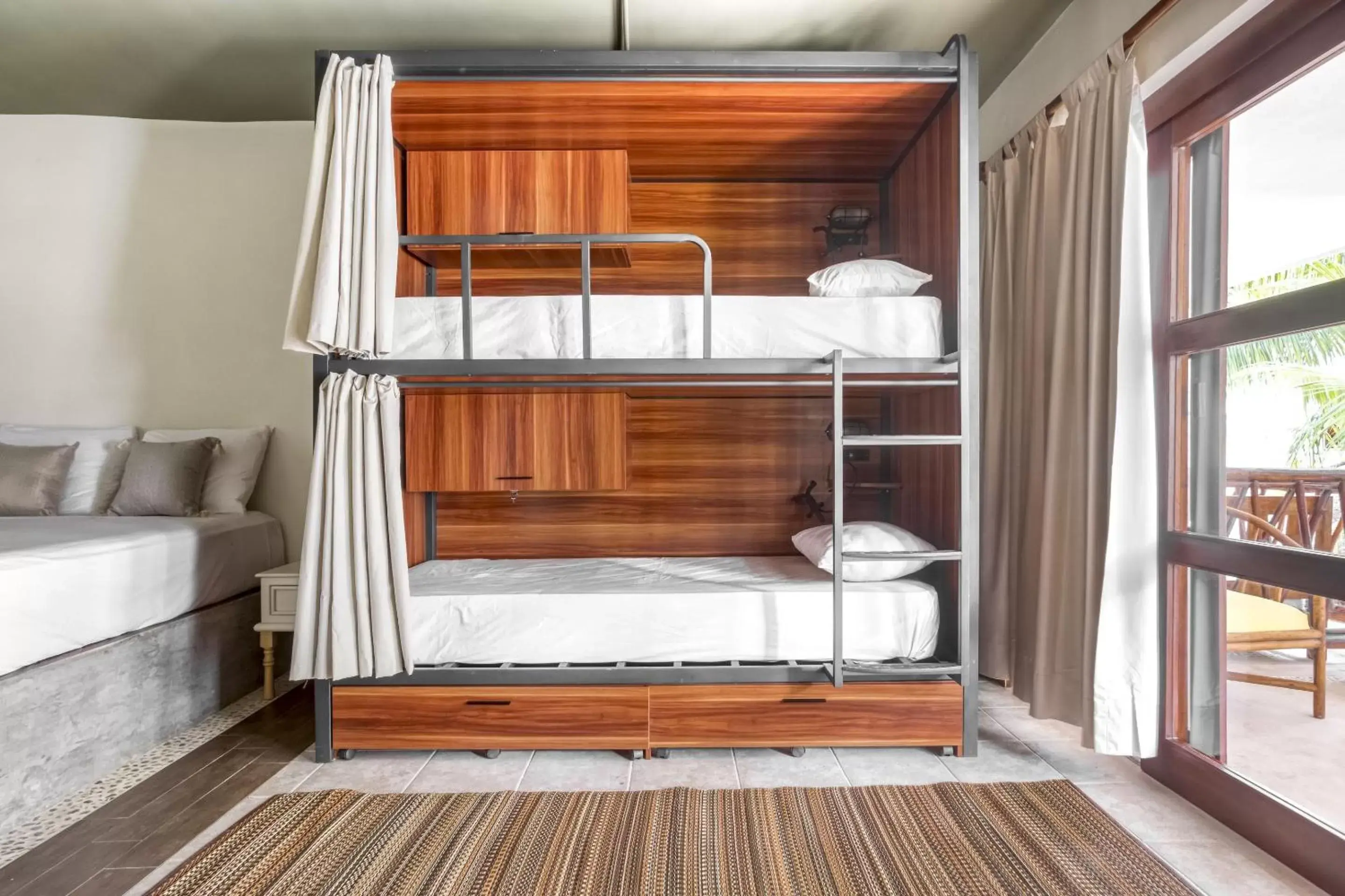 bunk bed in Selina Tulum