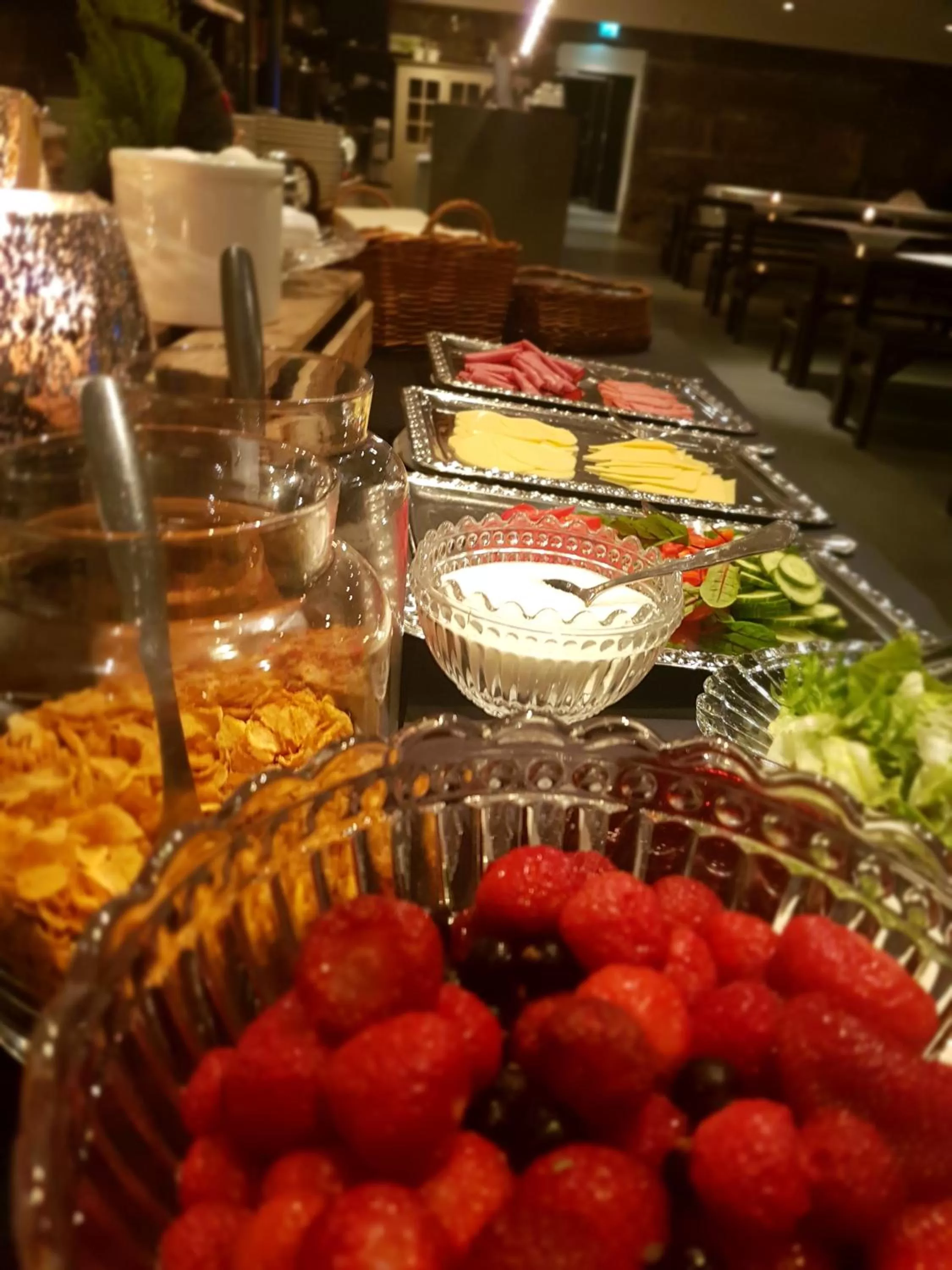 Buffet breakfast in Varjola Holiday Center