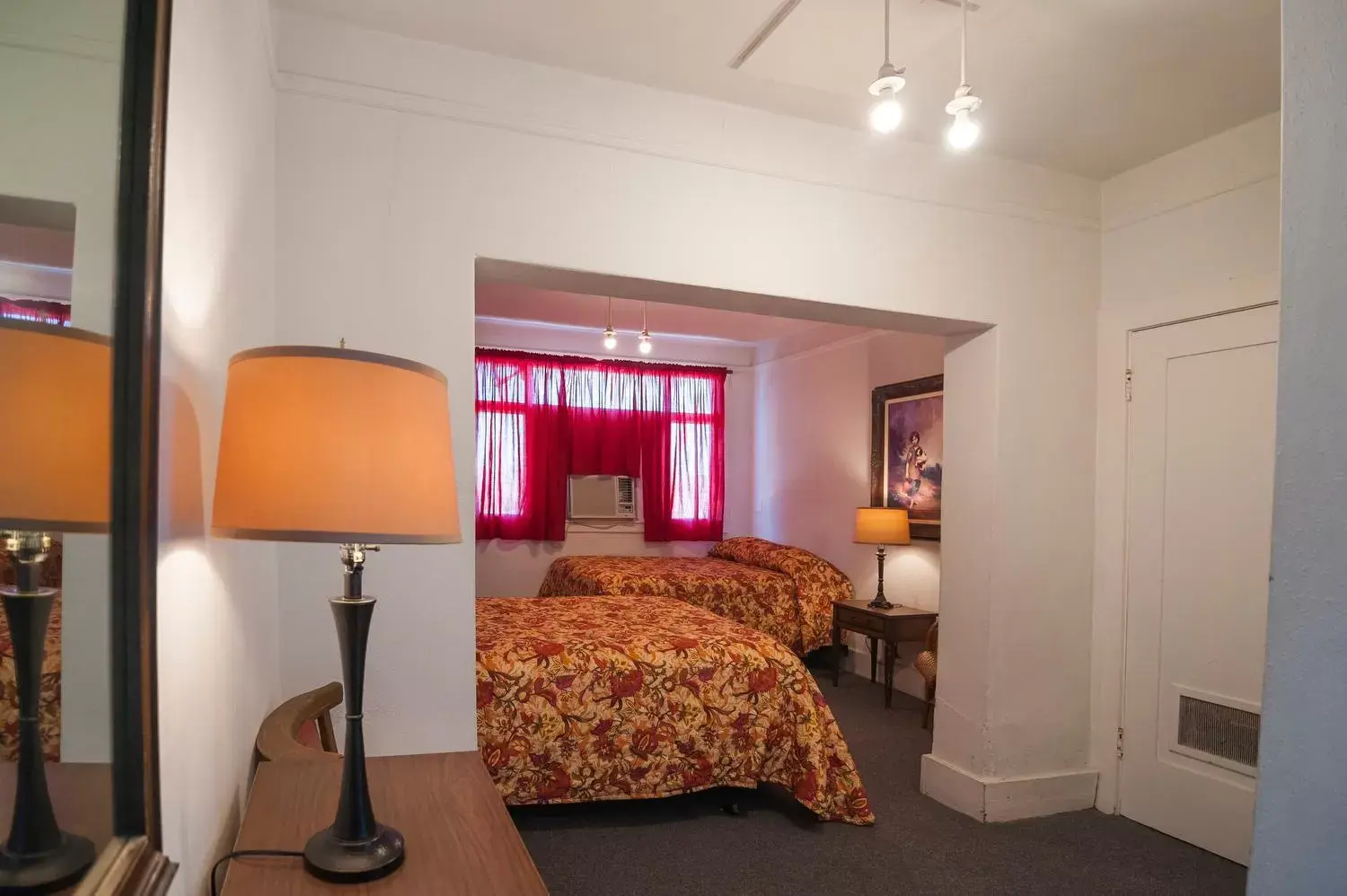 Bed in Amargosa Opera House & Hotel Bed in Amargosa Opera House & Hotel