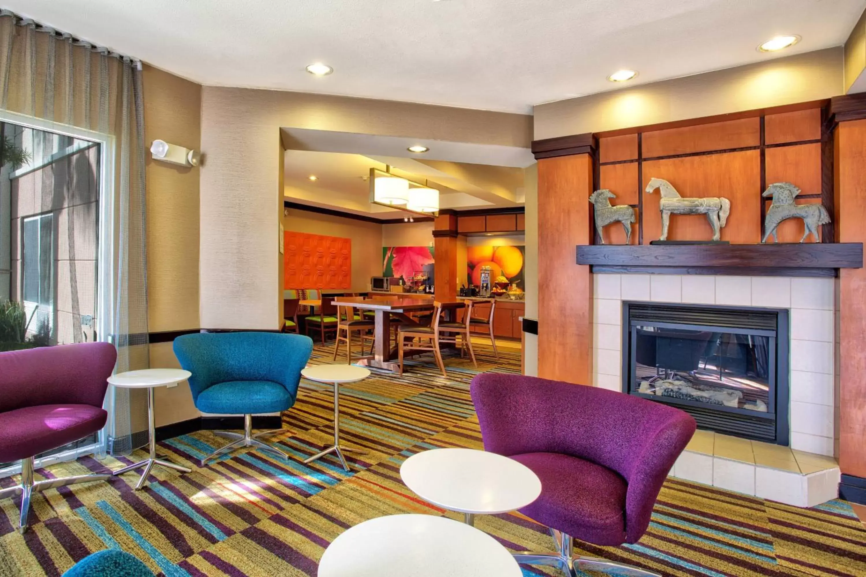 Lobby or reception, Seating Area in Fairfield Inn and Suites by Marriott McAllen