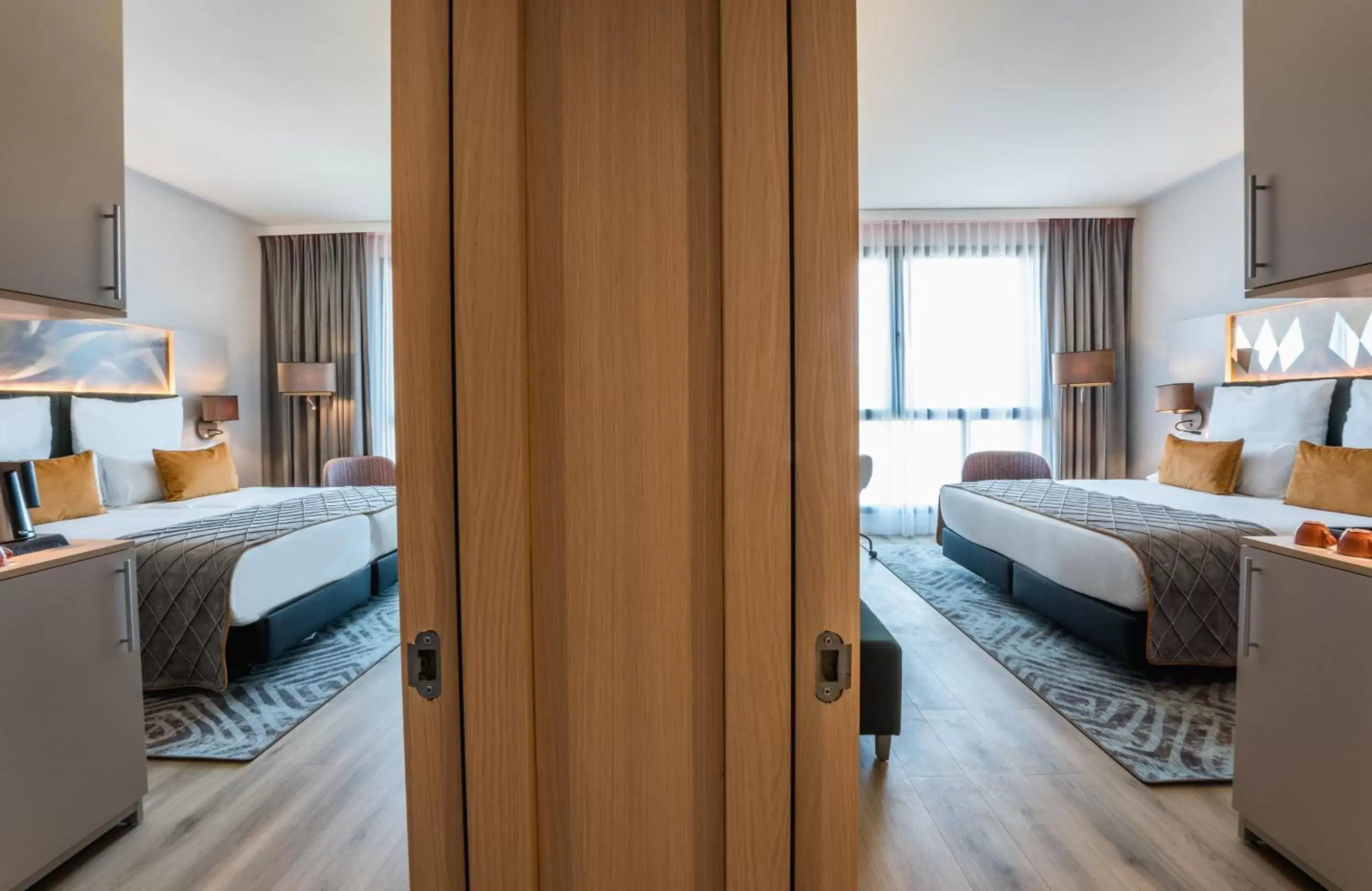 Photo of the whole room, Bed in Leonardo Royal Hotel Barcelona Fira