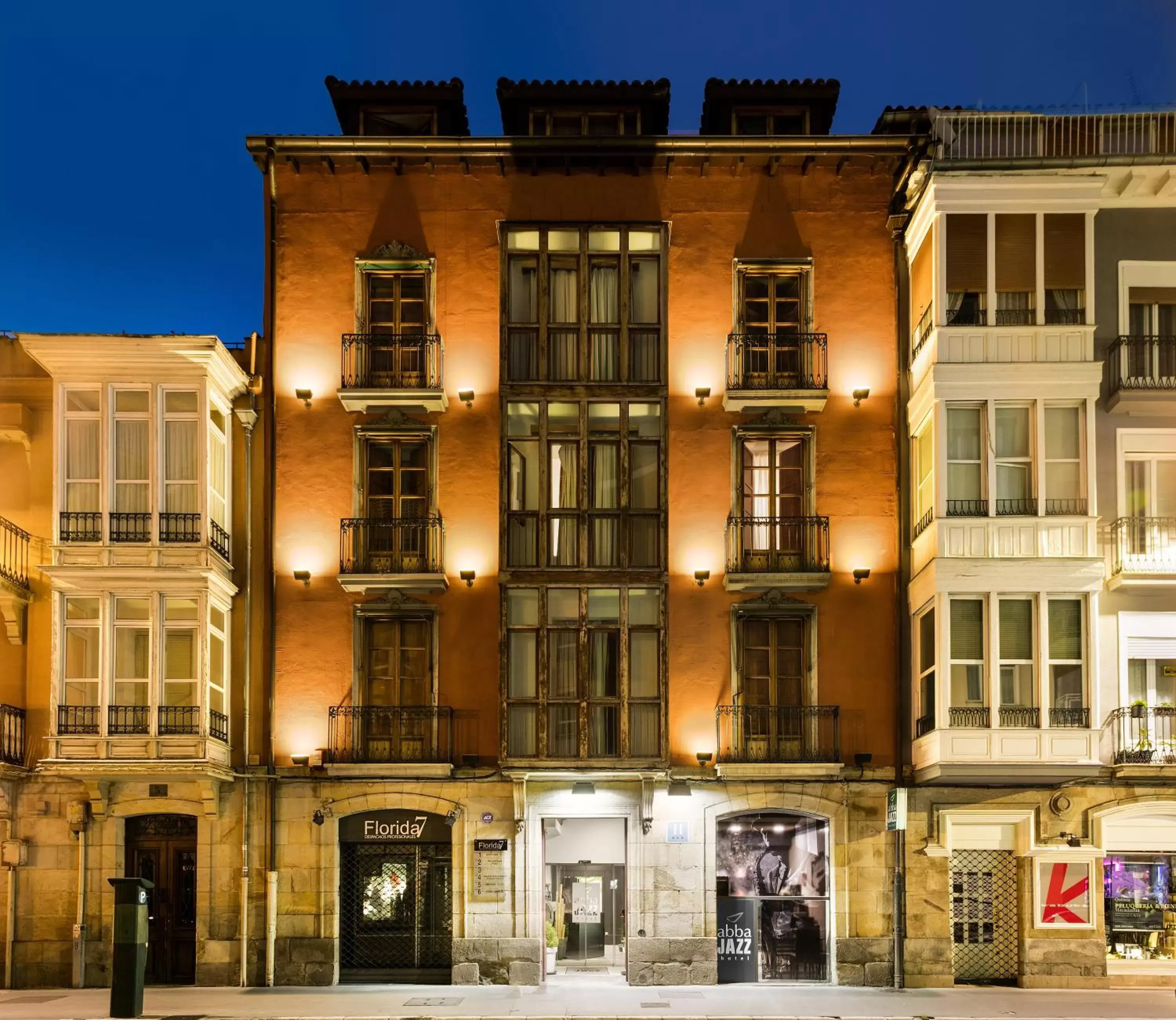 Facade/entrance, Property Building in Abba Jazz Hotel Vitoria