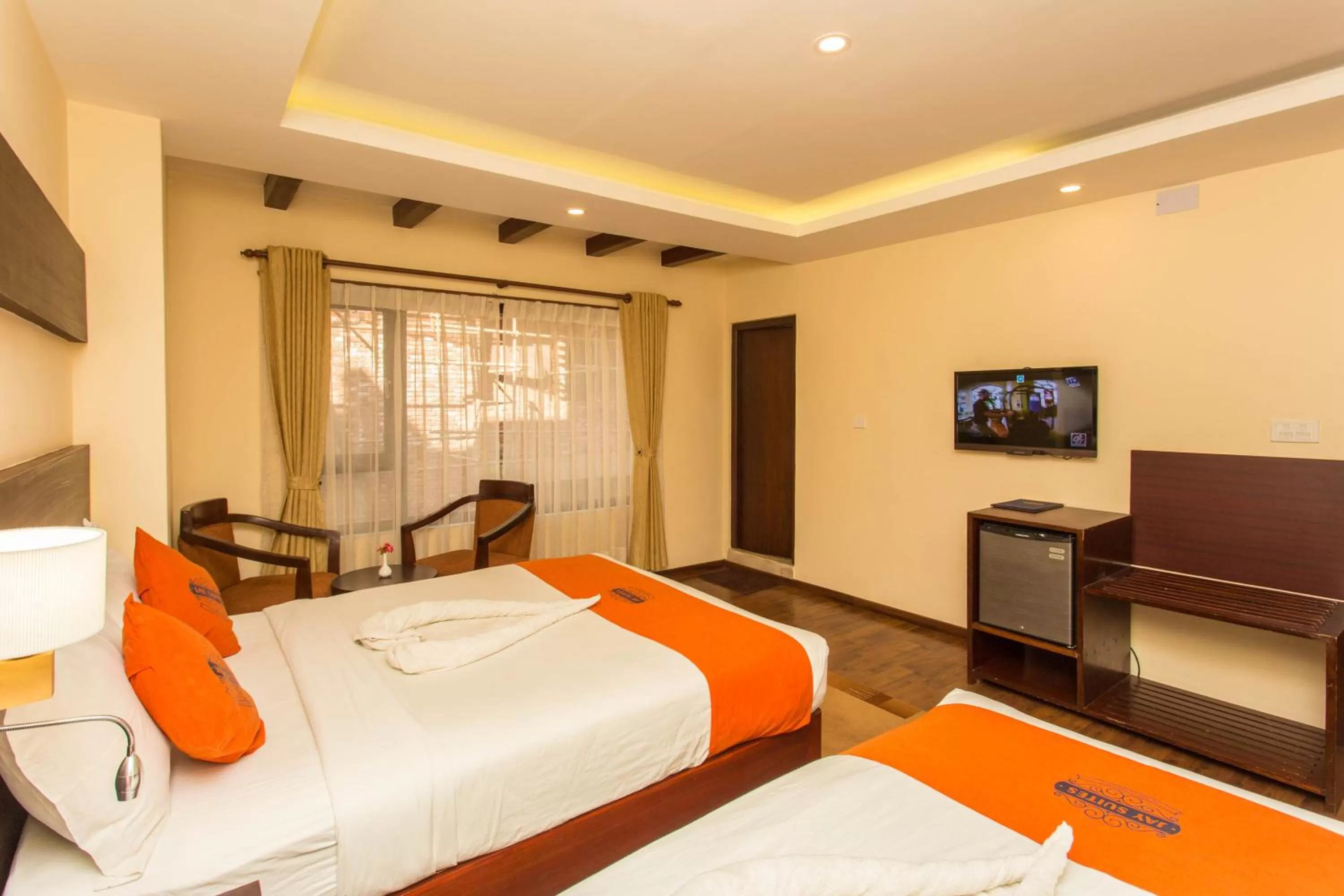 Bedroom, Bed in Hotel Jay Suites