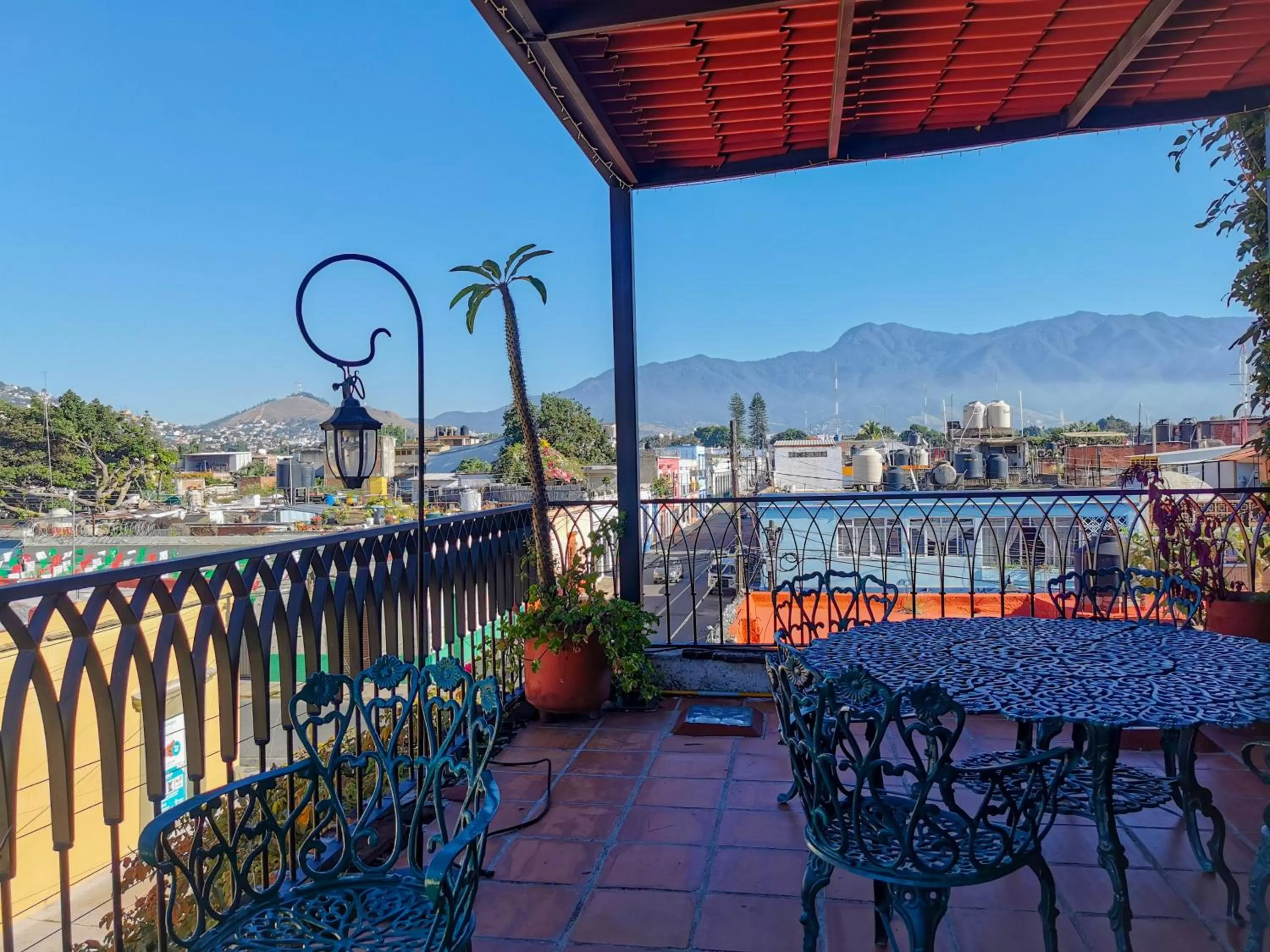 Balcony/Terrace in Hotel Casa Guivá