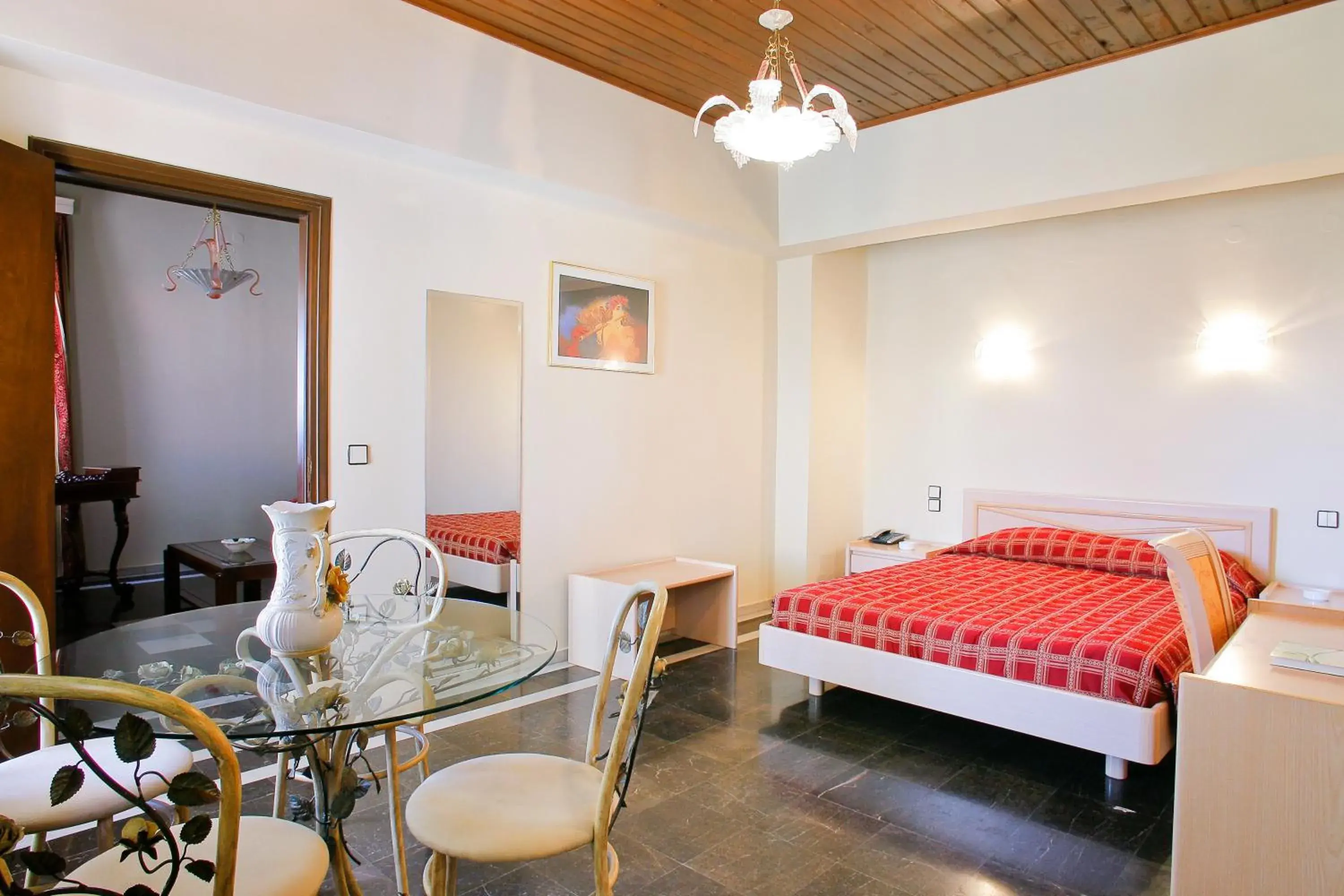 Photo of the whole room, Bed in Grecian Castle Chios Photo of the whole room, Bed in Grecian Castle Chios