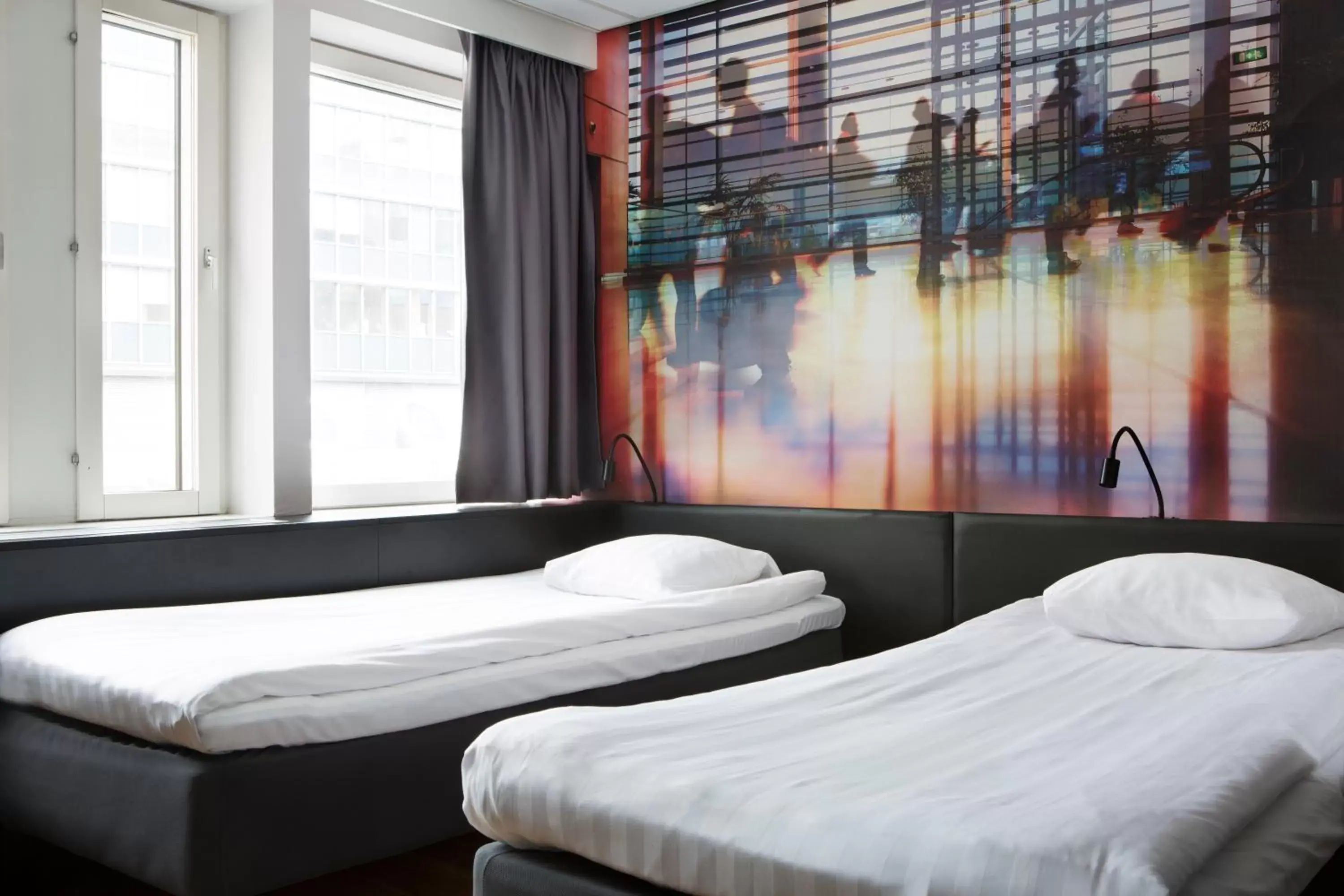 Bedroom in Comfort Hotel Xpress Stockholm Central