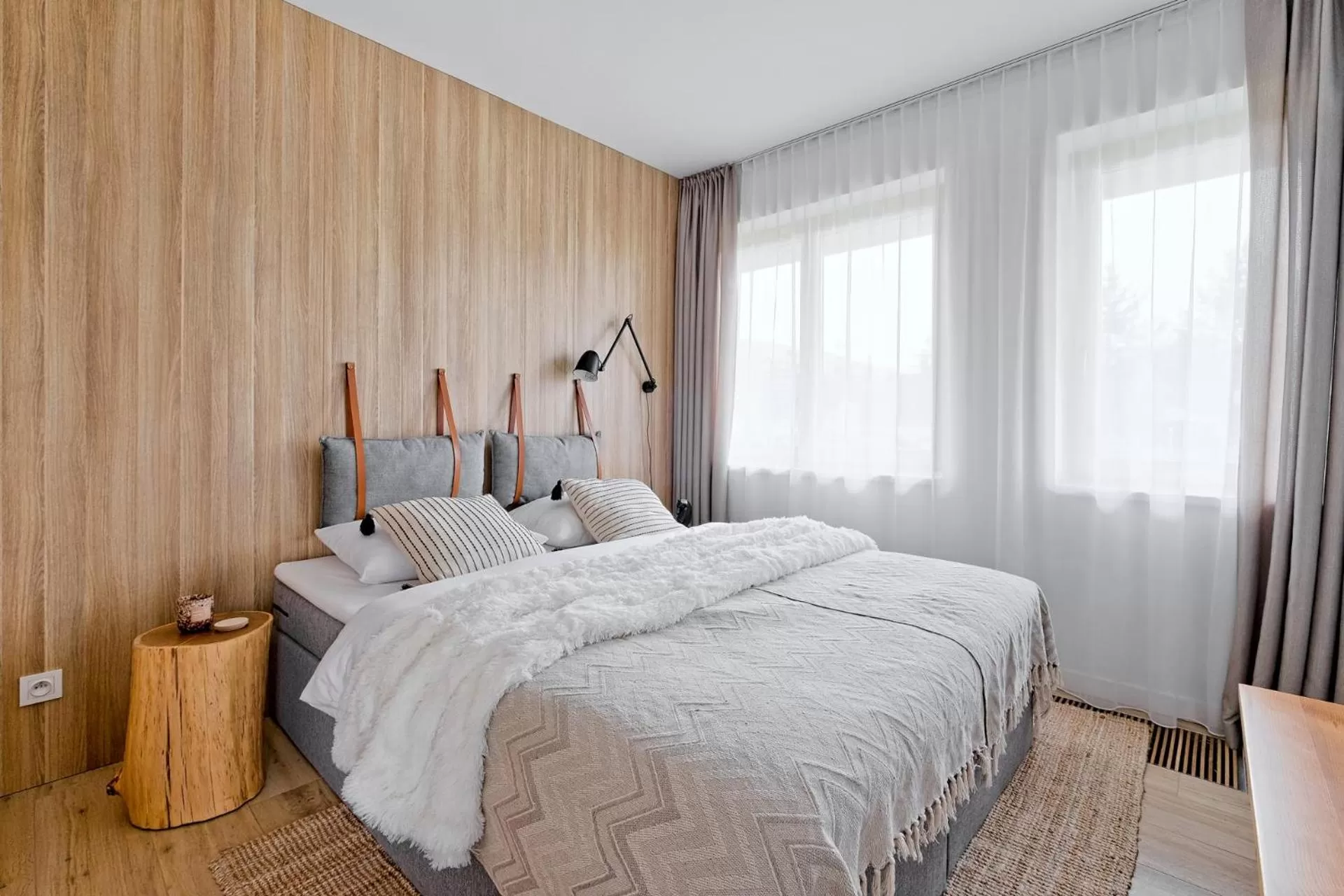 Bedroom, Bed in Białka Residence Ski - 50 m do Termy Bania Odkryj-Białke