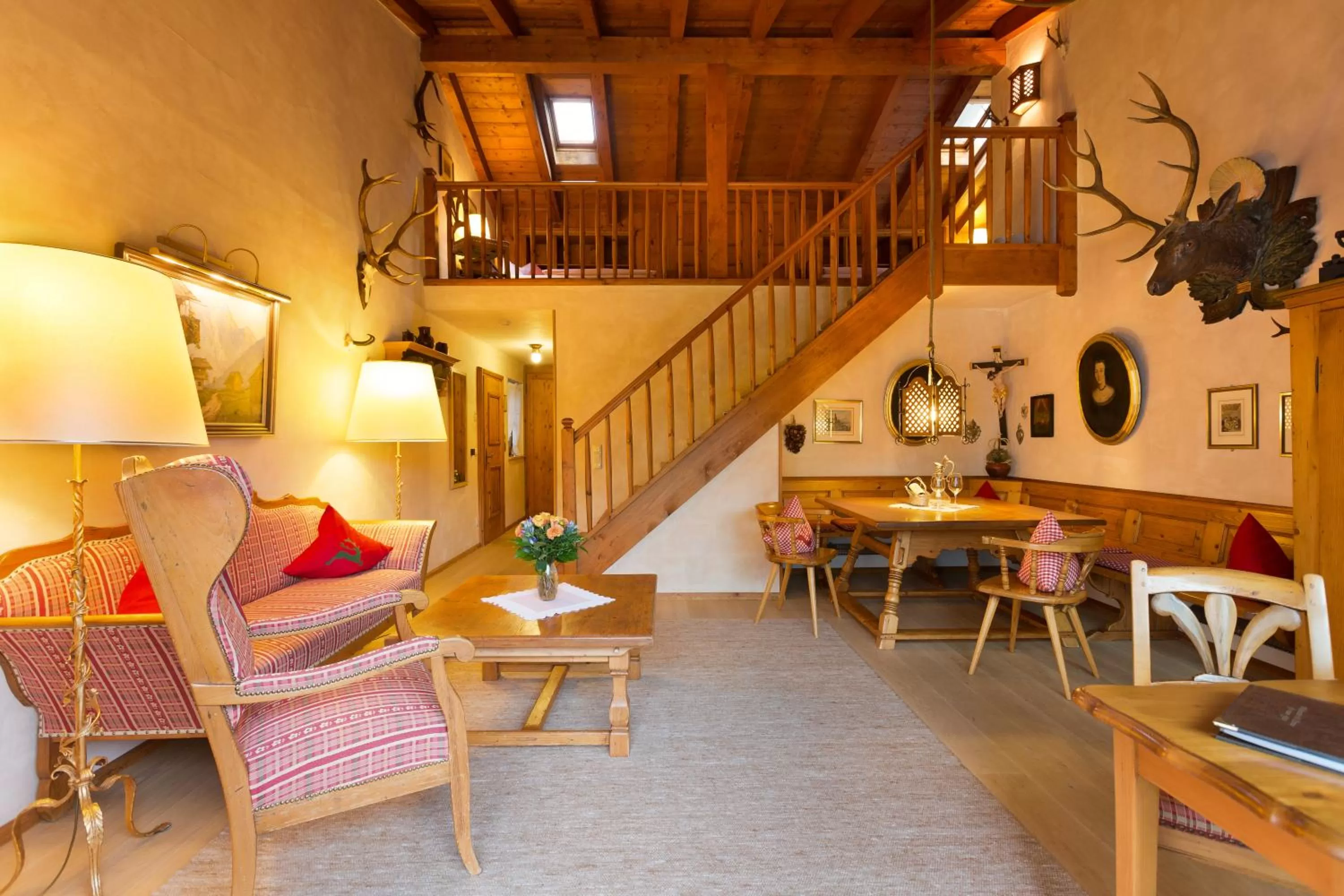 Living room in Reindl's Partenkirchener Hof