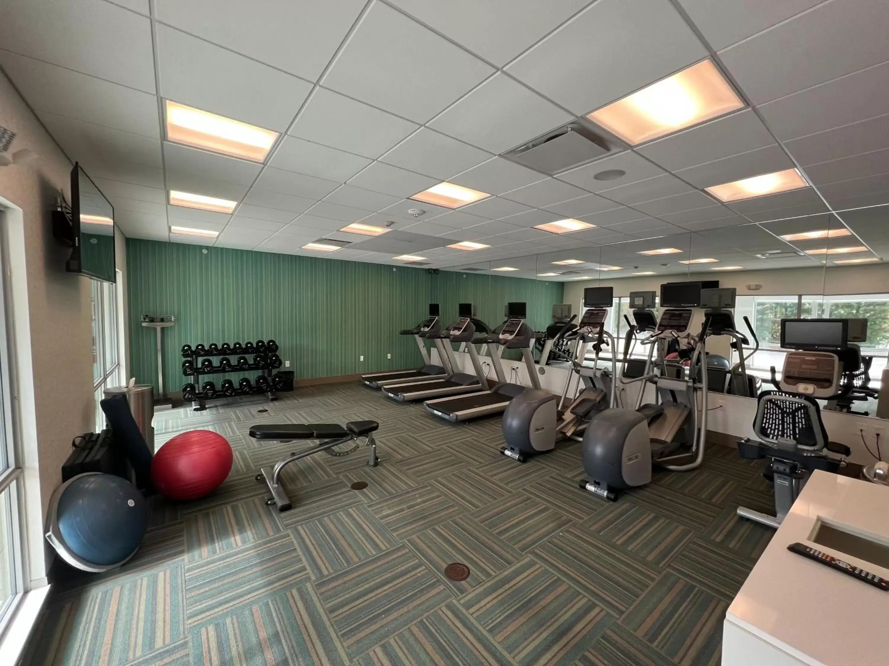 Spa and wellness centre/facilities, Fitness Center/Facilities in Holiday Inn Express & Suites - Detroit Northwest - Livonia, an IHG Hotel