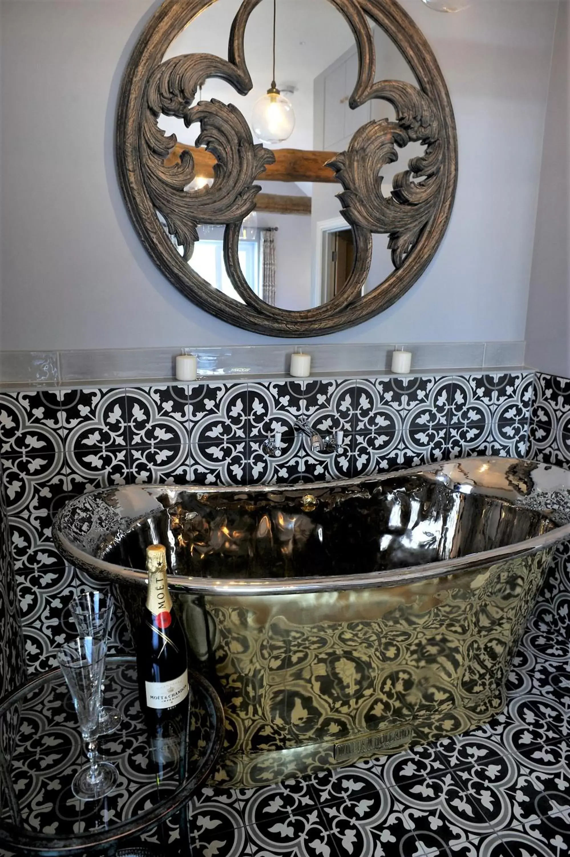 Bathroom in The Mill, Long Melford