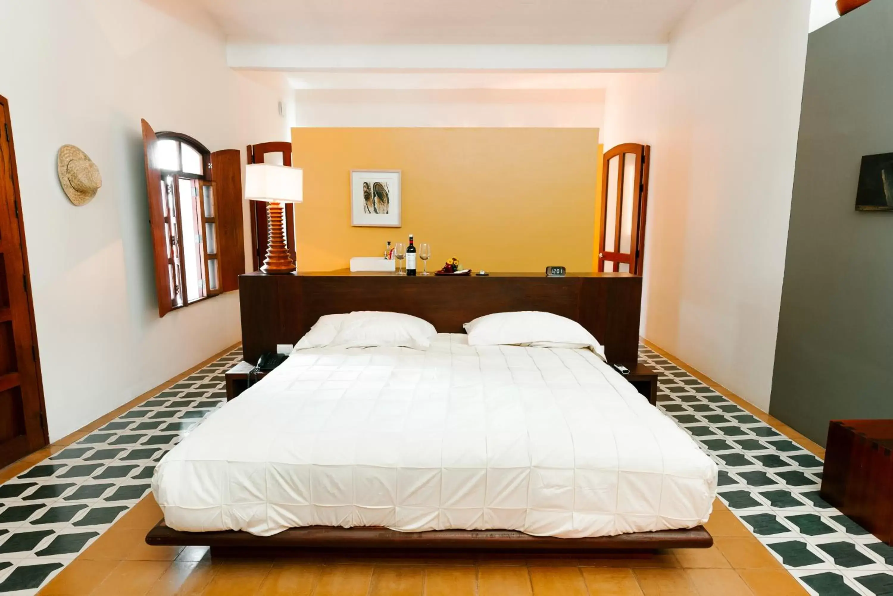 Photo of the whole room, Bed in Hotel Azul de Oaxaca