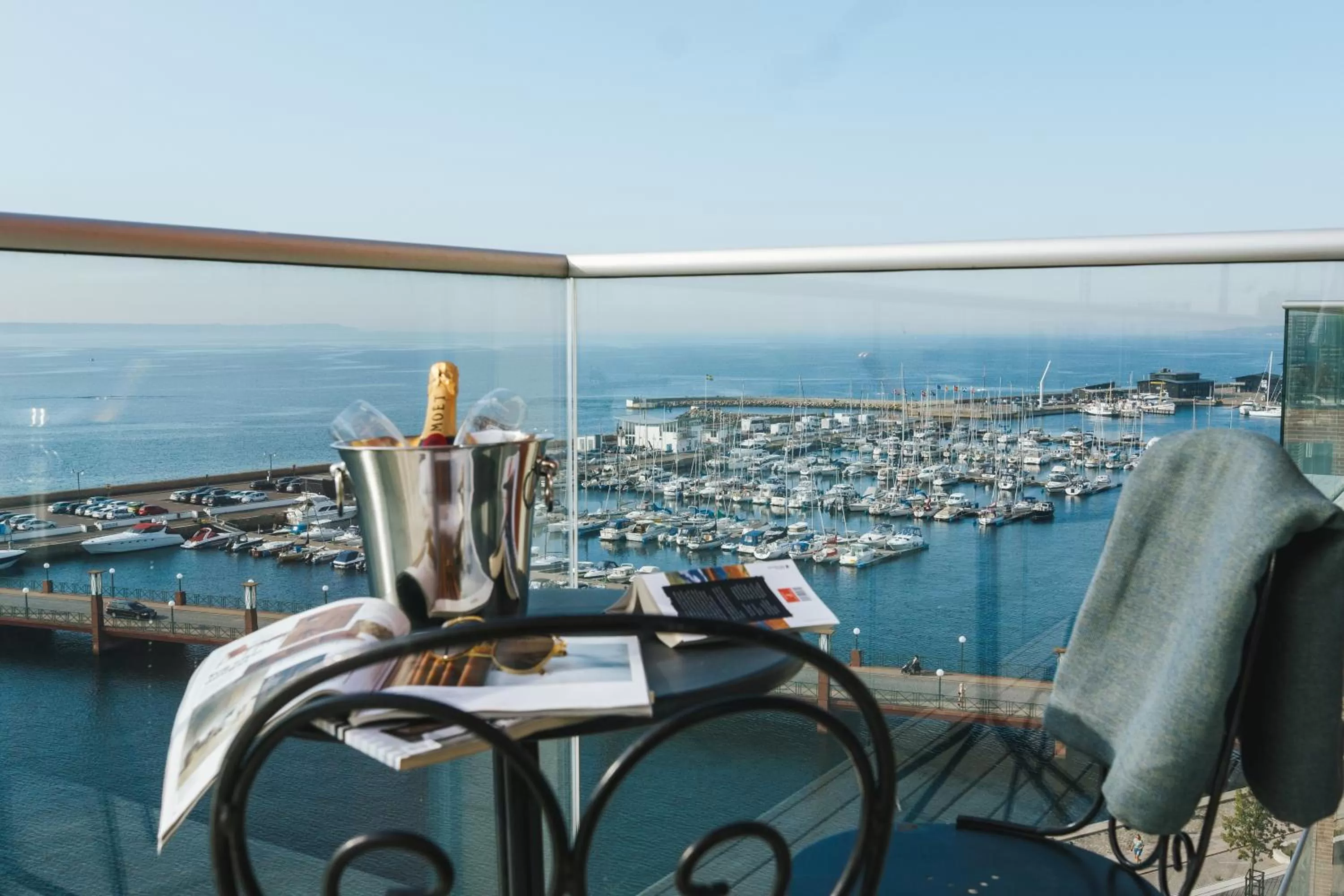 Balcony/Terrace in Clarion Hotel Sea U