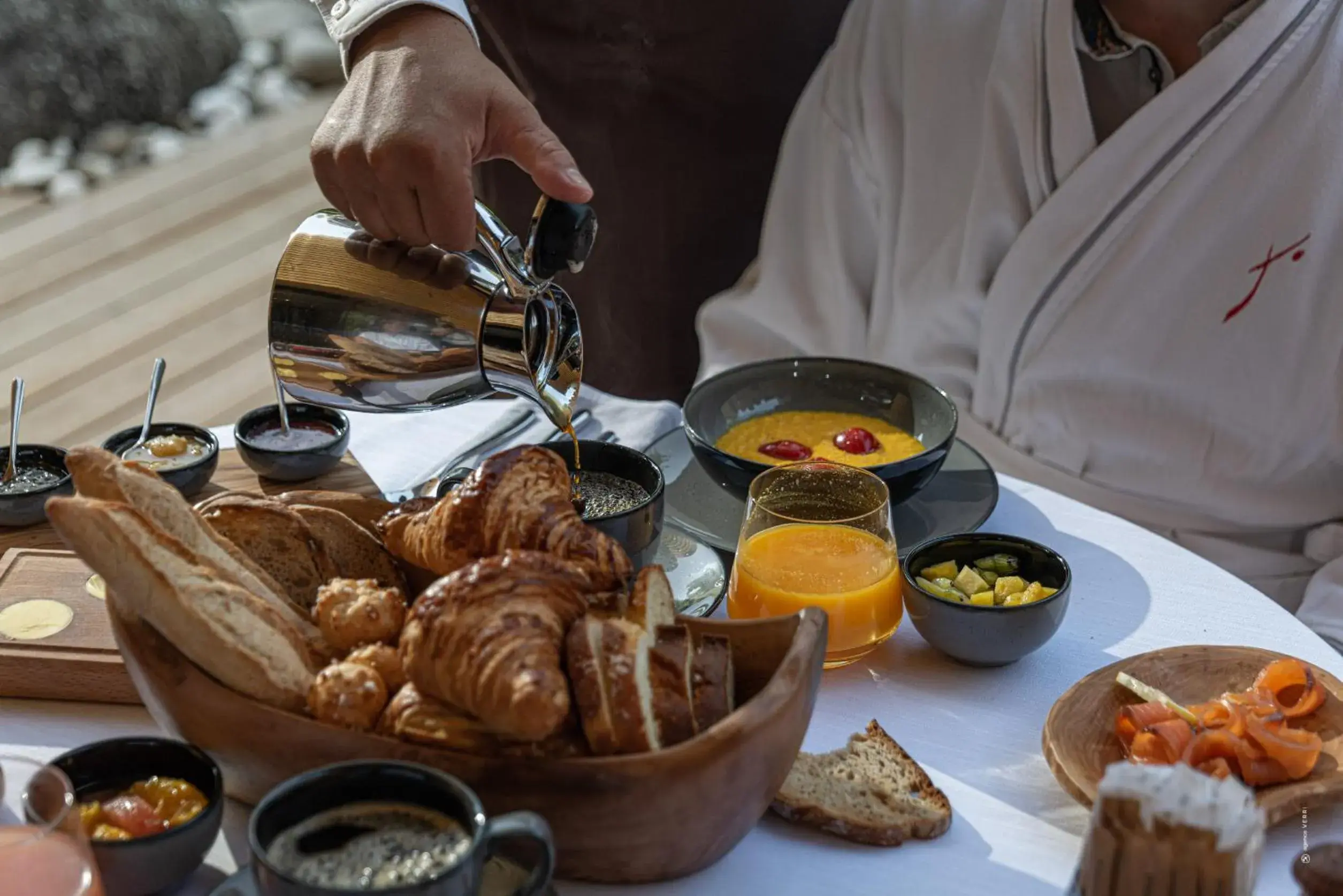 Breakfast, Food in Hôtel Le Parc - La Table de Franck Putelat