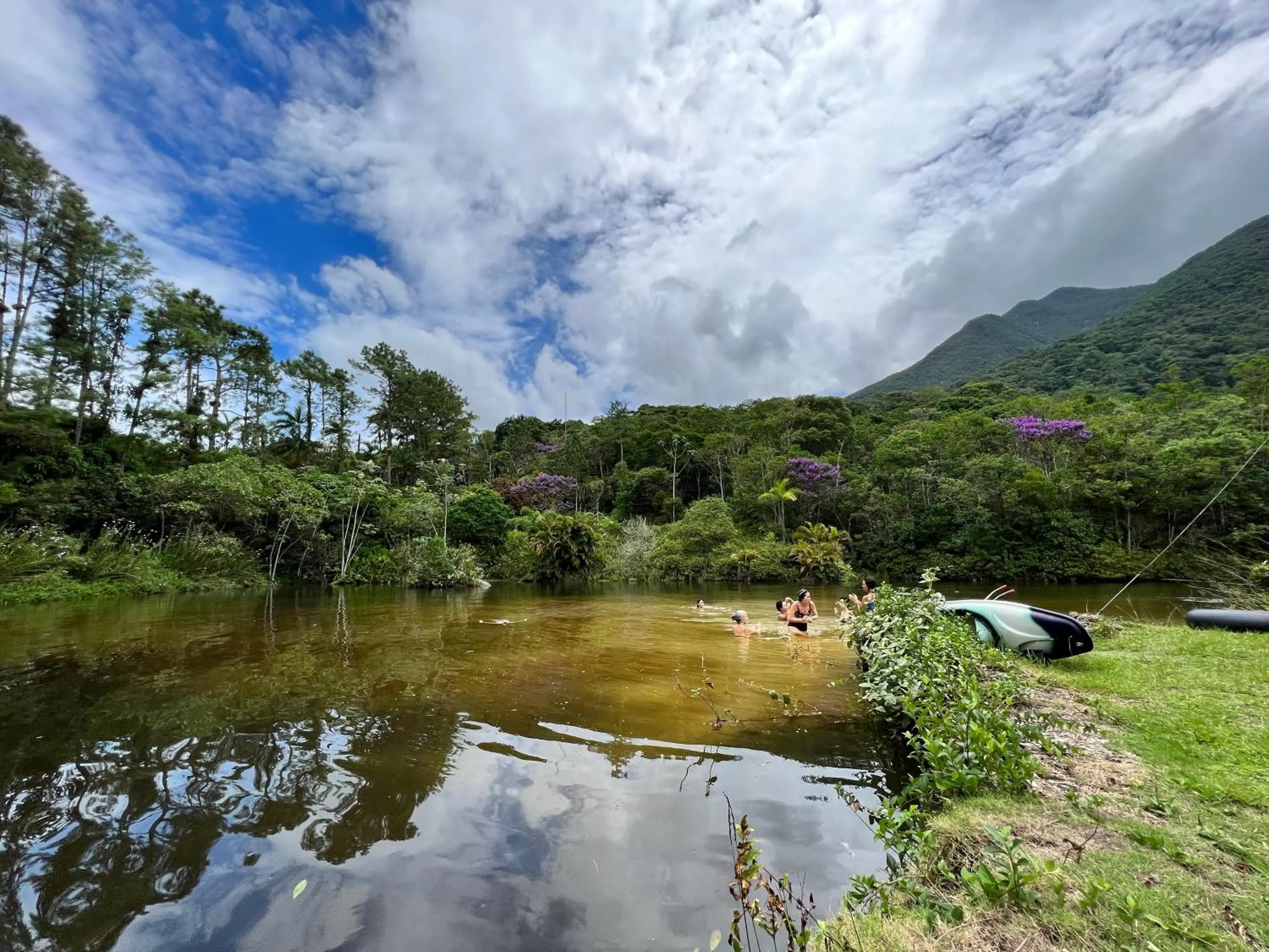 Lake view in Lagamar Ecohotel