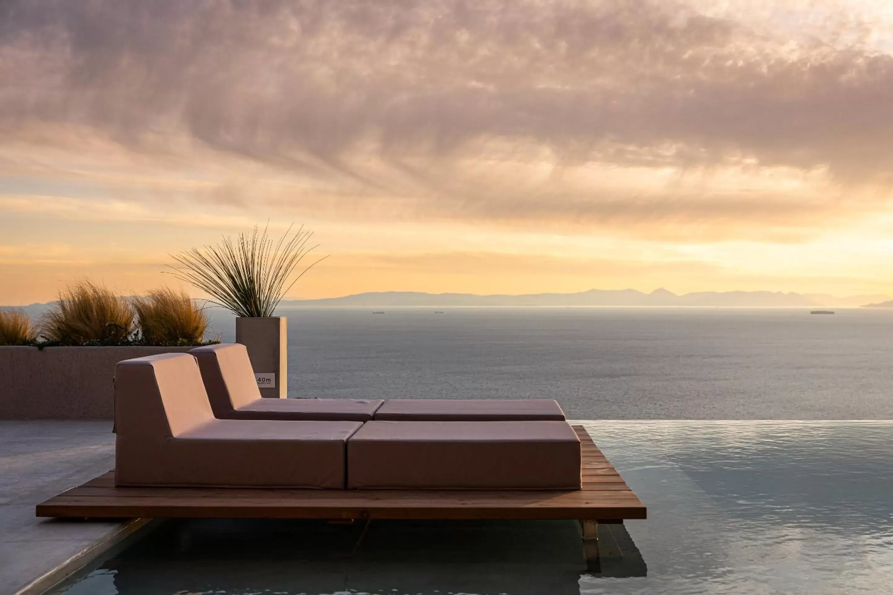 Living room, Swimming Pool in Saronida Hills