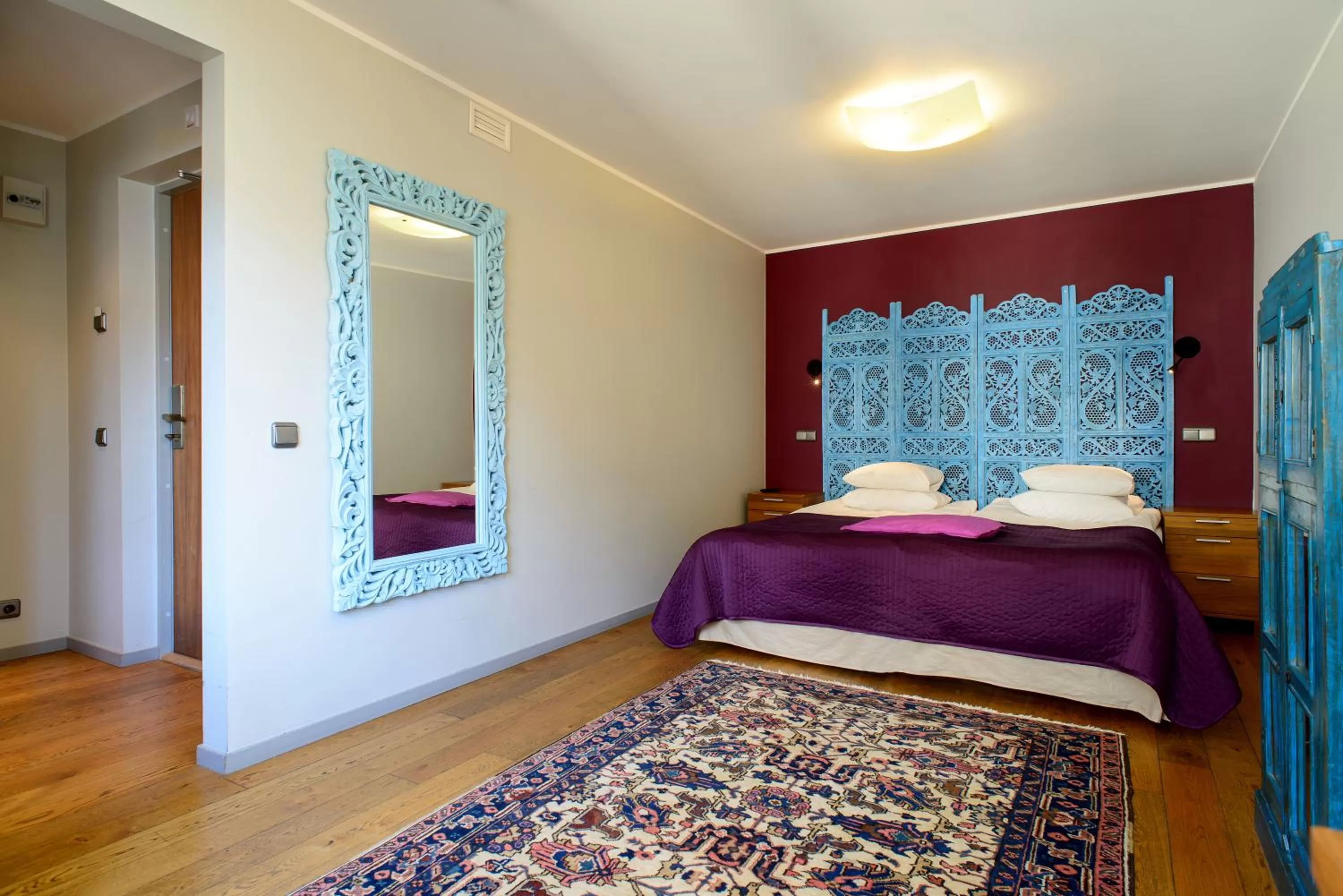 Bedroom, Bed in Hotel Hellsten