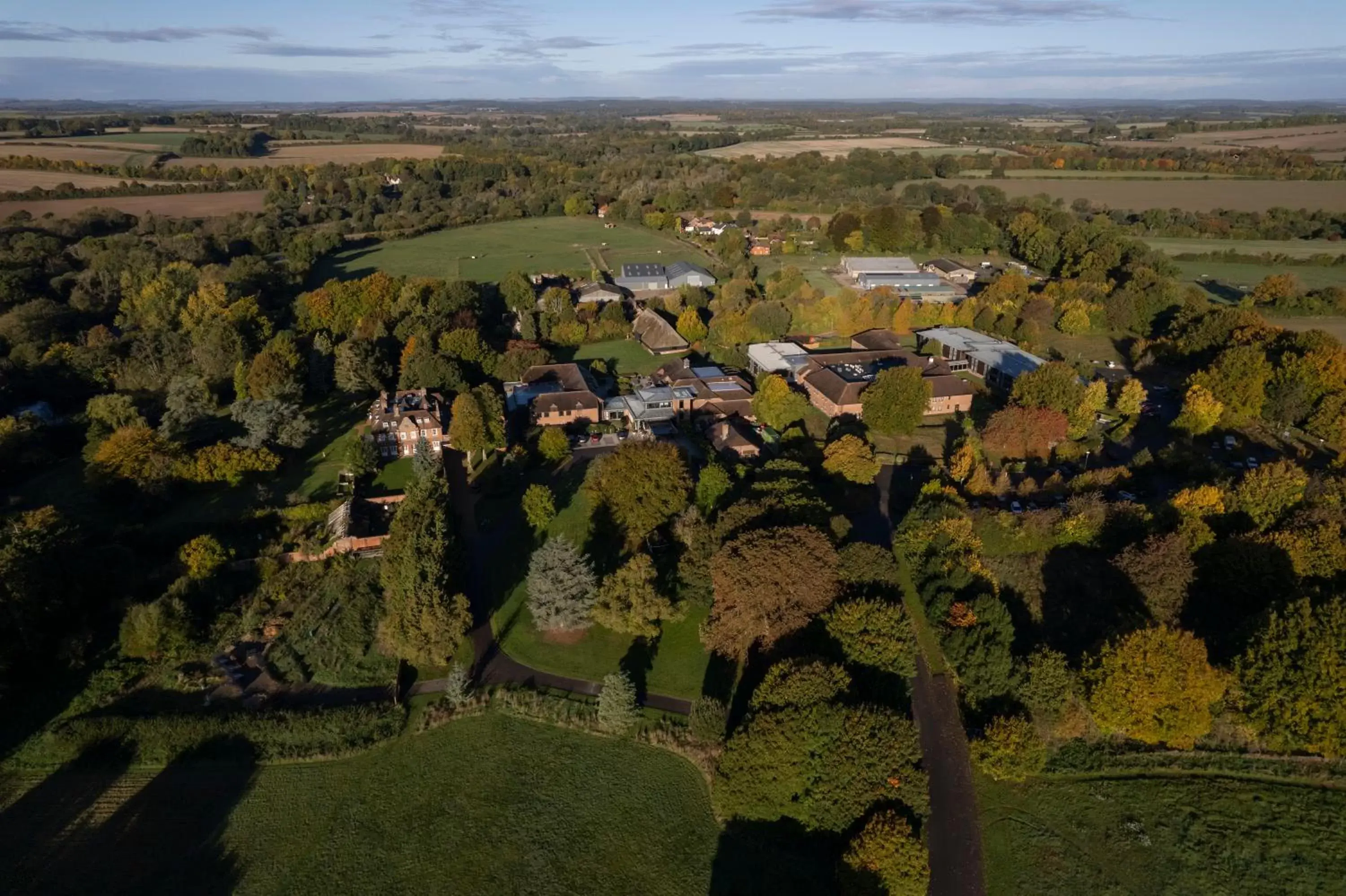 Bird's eye view, Bird's-eye View in Norton Park Hotel, Spa & Manor House - Winchester