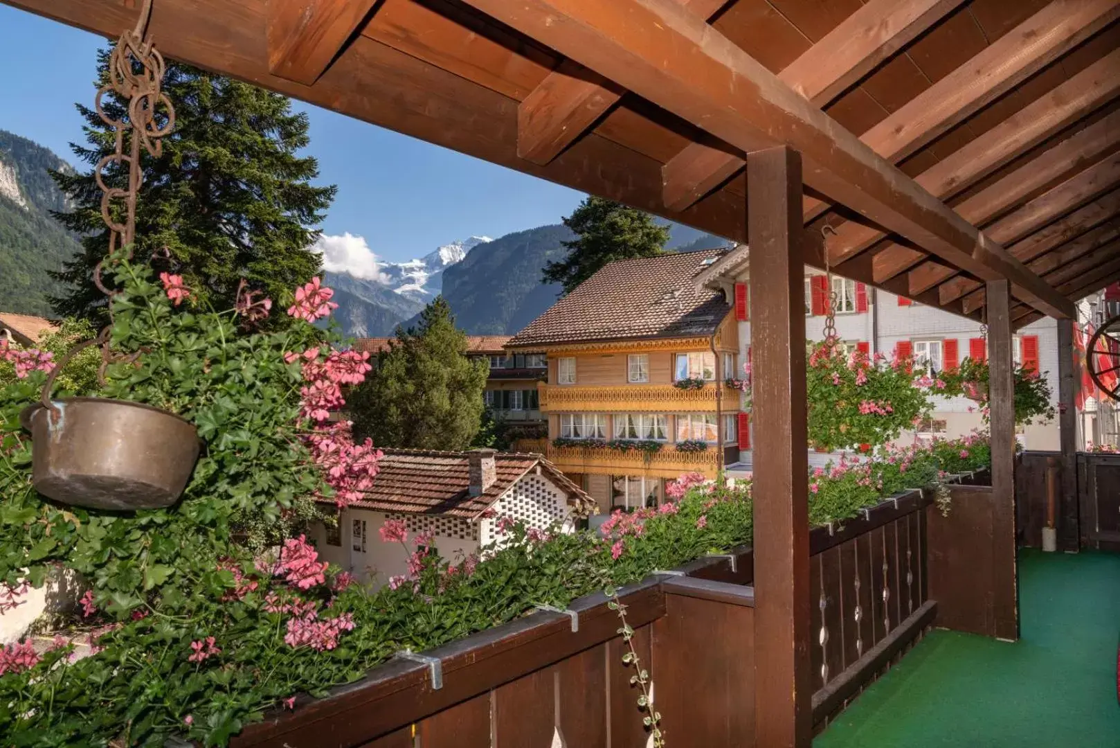 Property building in Alpenblick Hotel & Restaurant Wilderswil by Interlaken