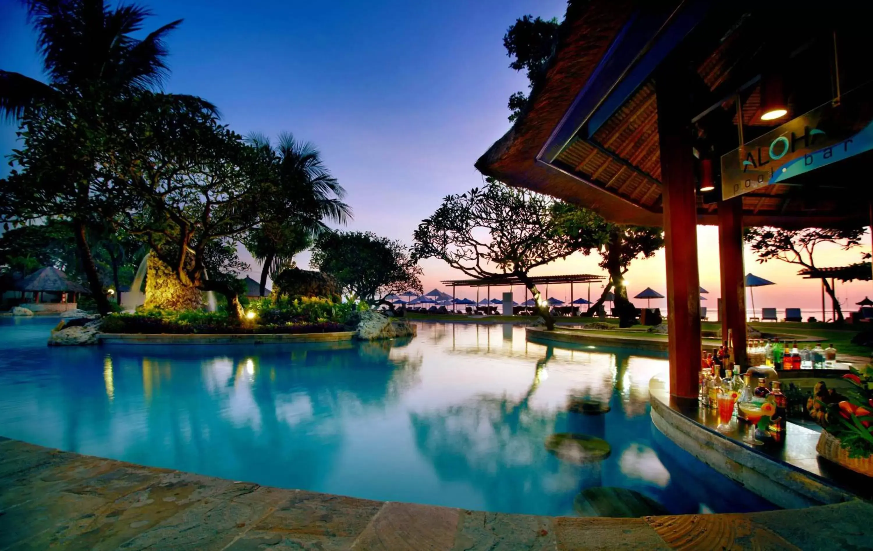 Swimming Pool in Hotel Nikko Bali Benoa Beach