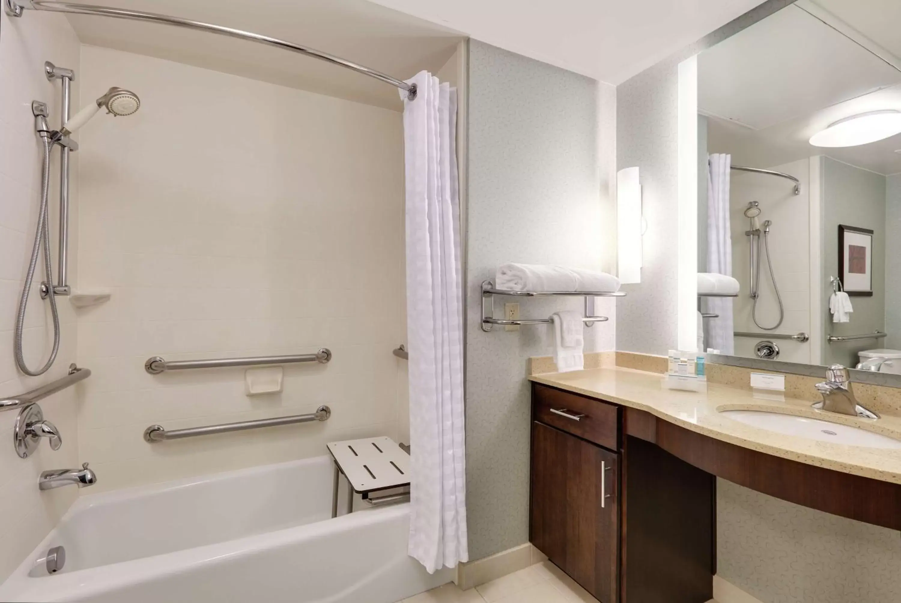 Bathroom in Homewood Suites by Hilton Dallas/Allen